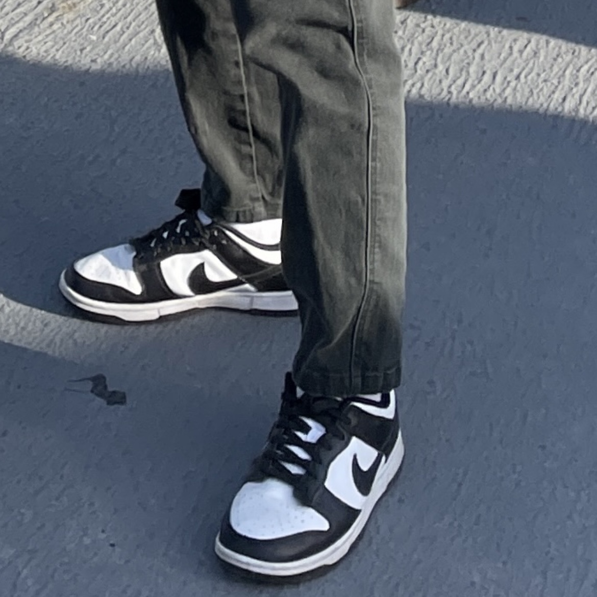 Nike Dunk Low Retro Black 착용 스타일