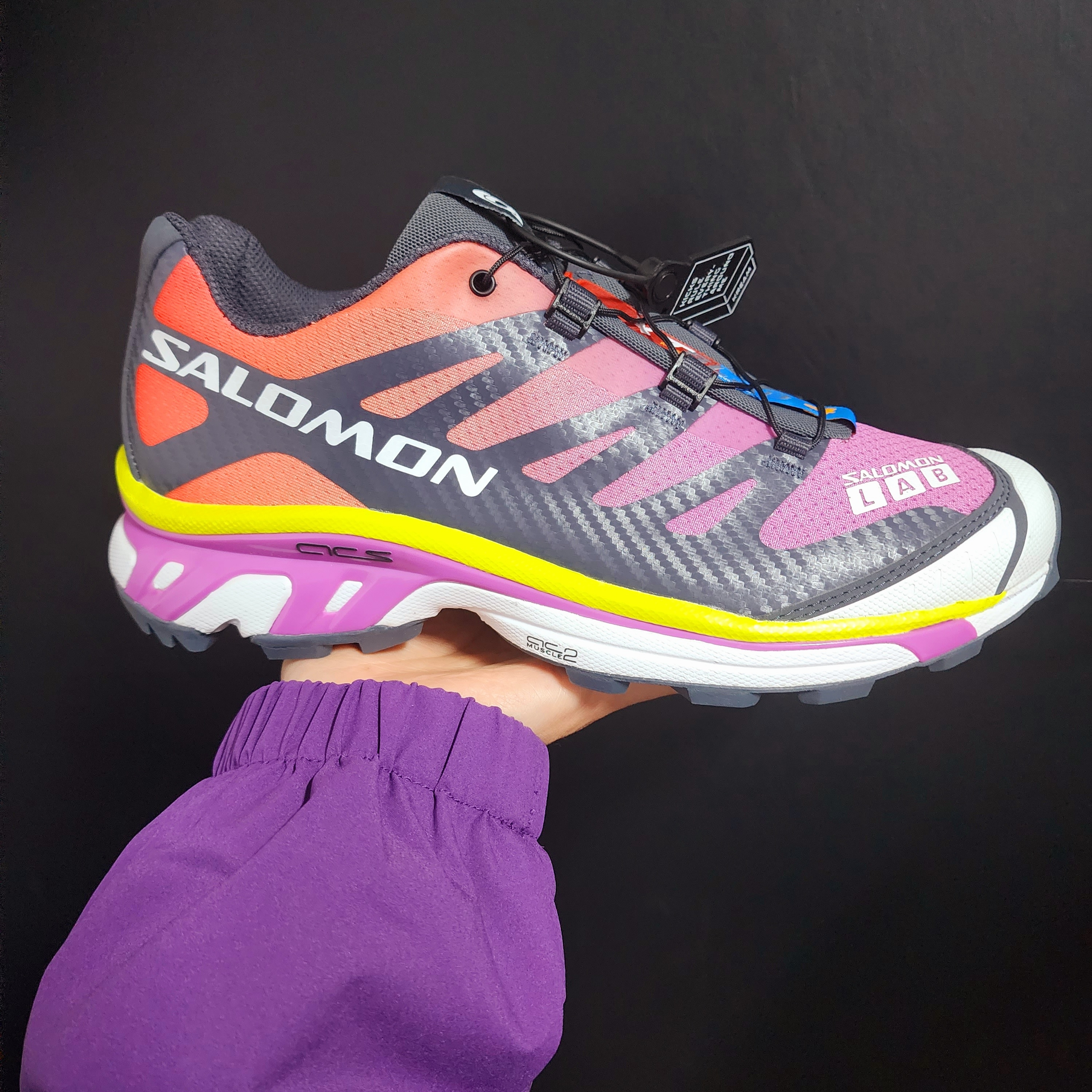 Salomon XT-4 ADV Mulberry 착용 스타일