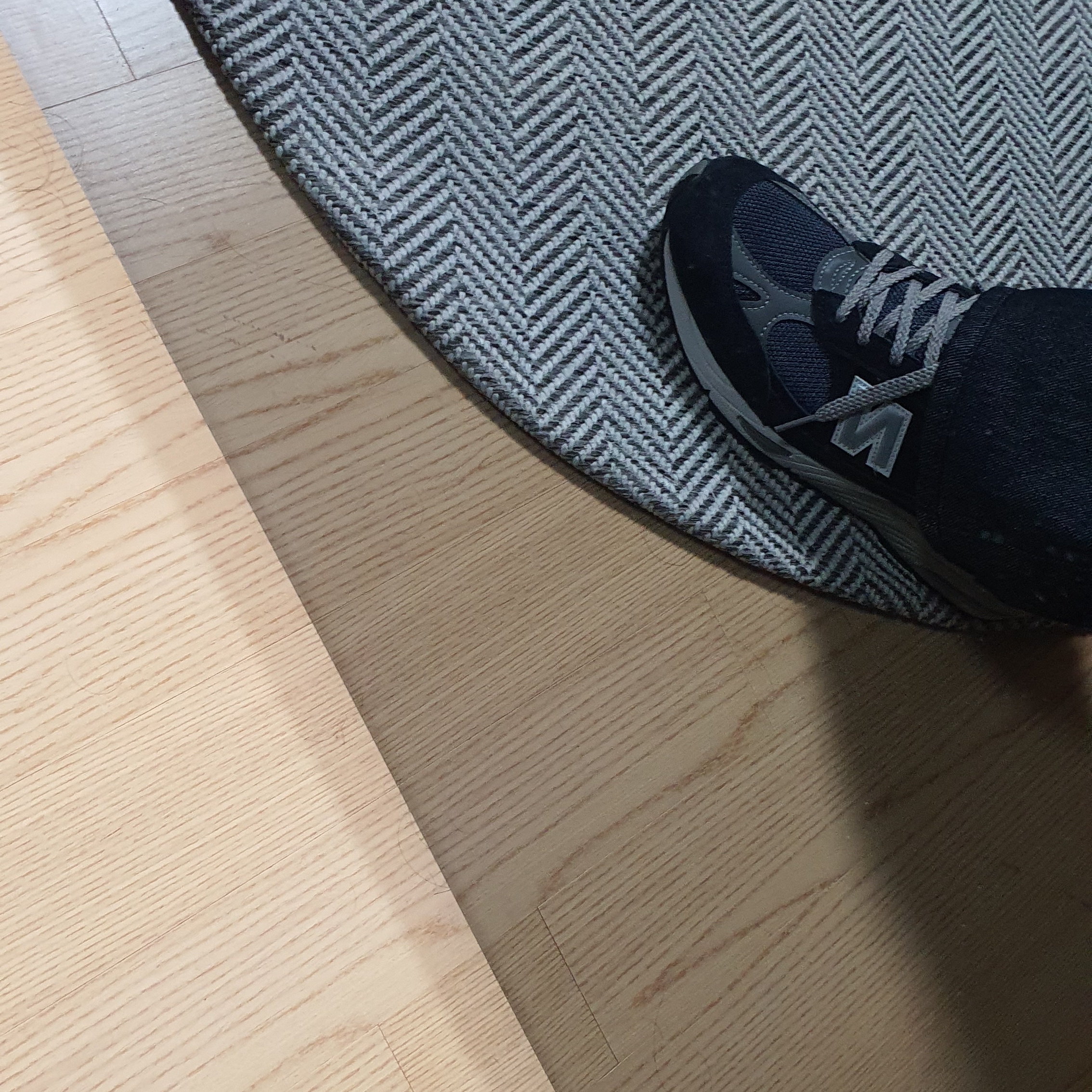 New Balance 991 Made in UK Navy 착용 스타일 - 2