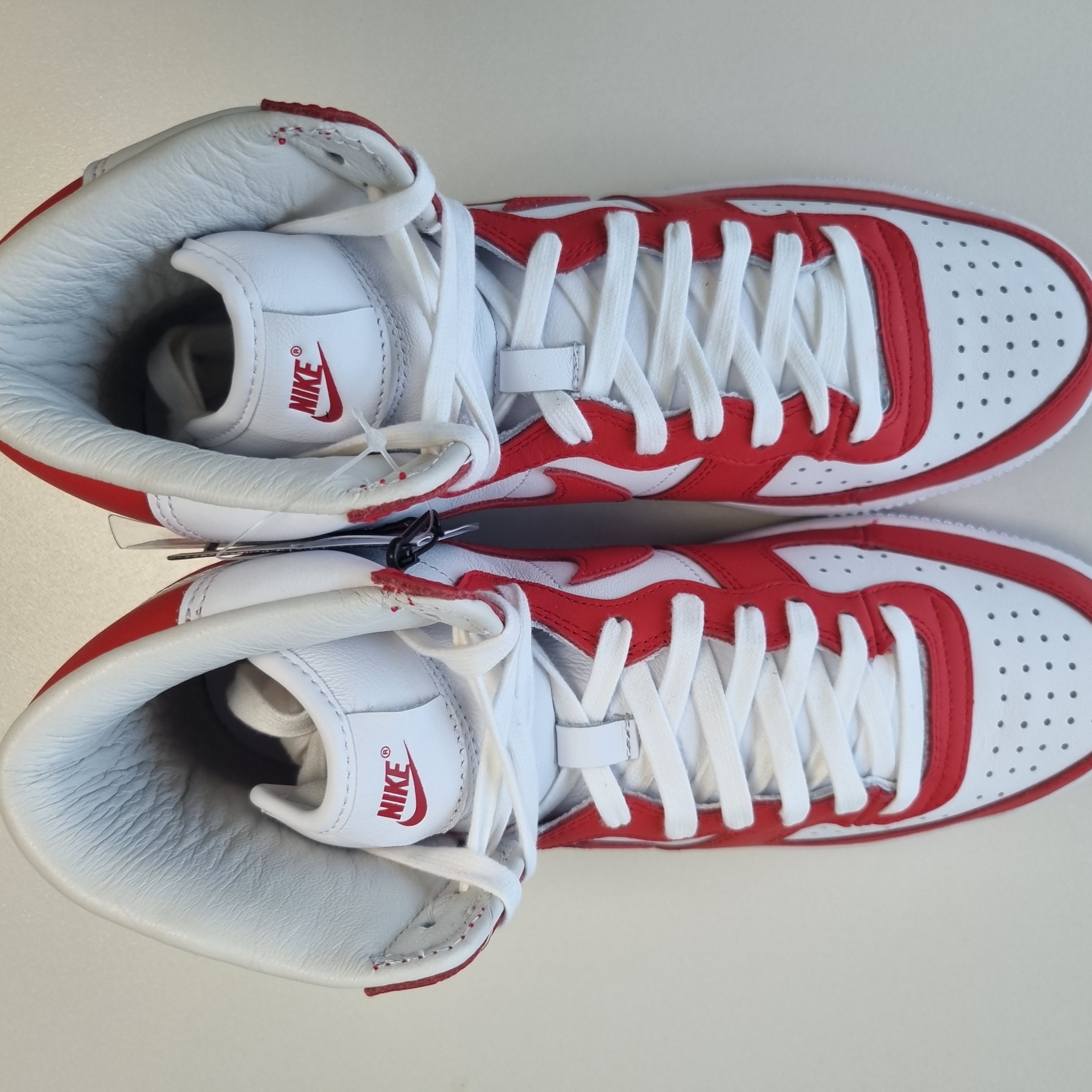 Nike x Comme des Garcons Homme Plus Terminator High Red 착용 스타일 - 2