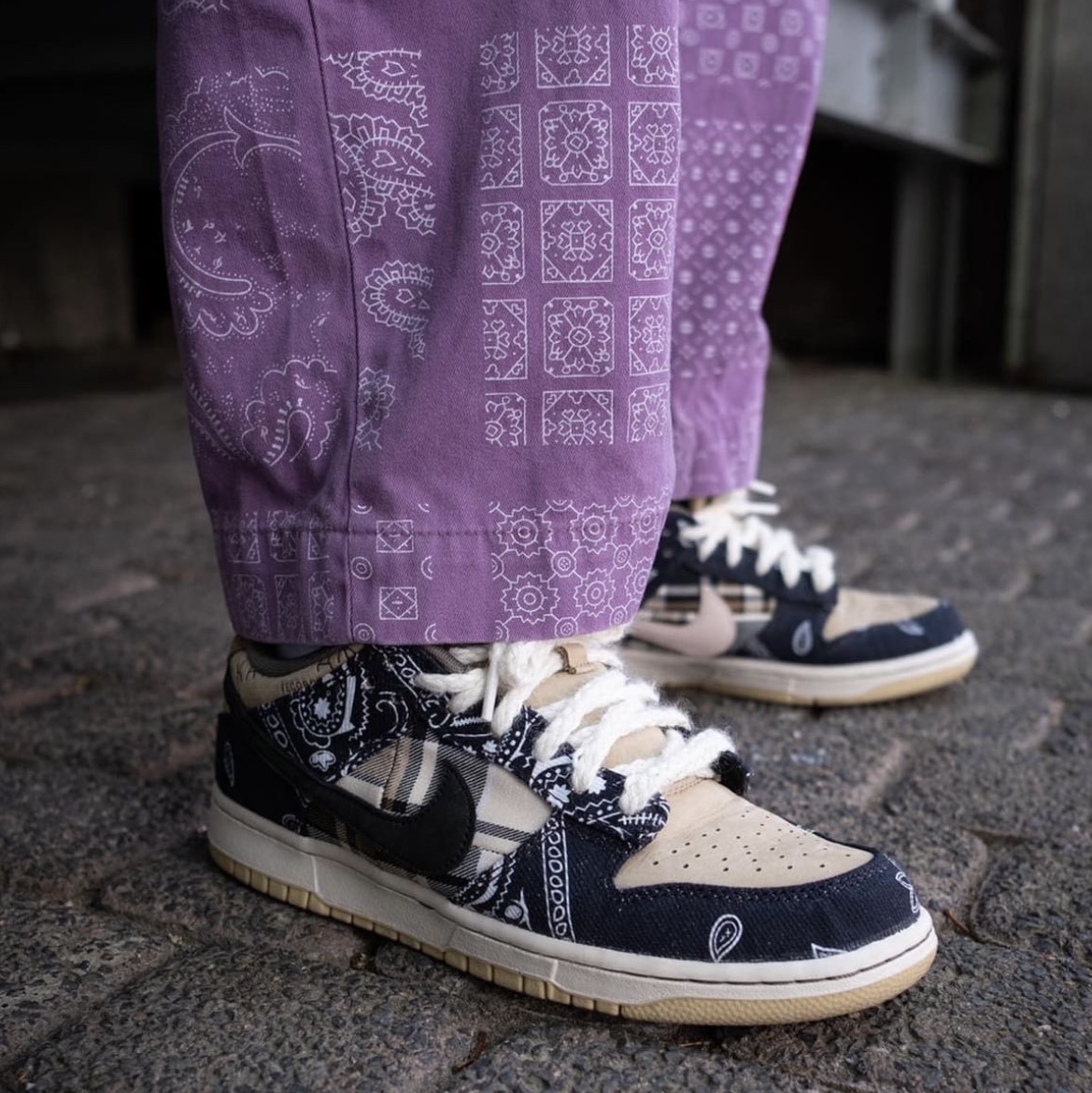 Nike x Travis Scott SB Dunk Low 착용 스타일