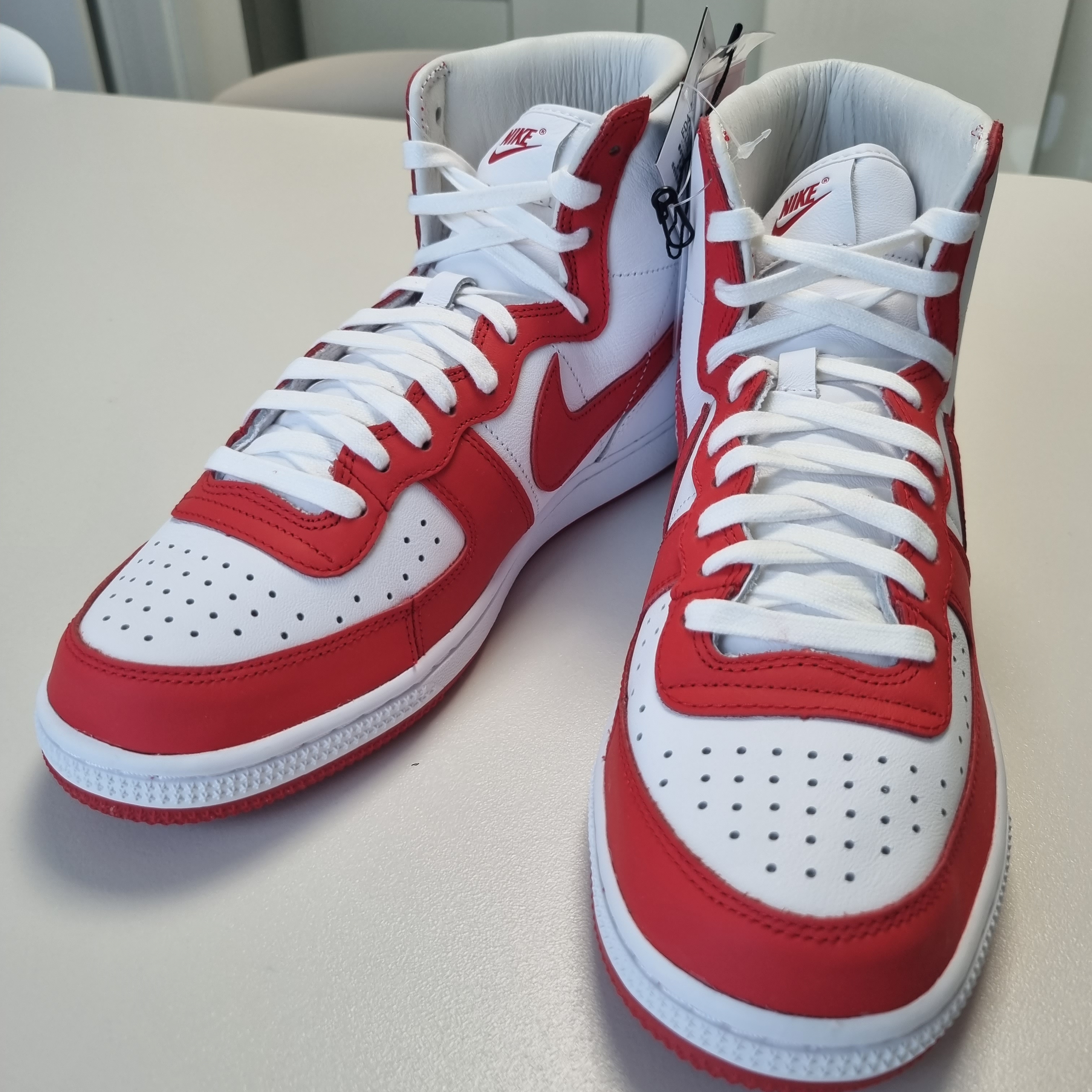 Nike x Comme des Garcons Homme Plus Terminator High Red 착용 스타일 - 1