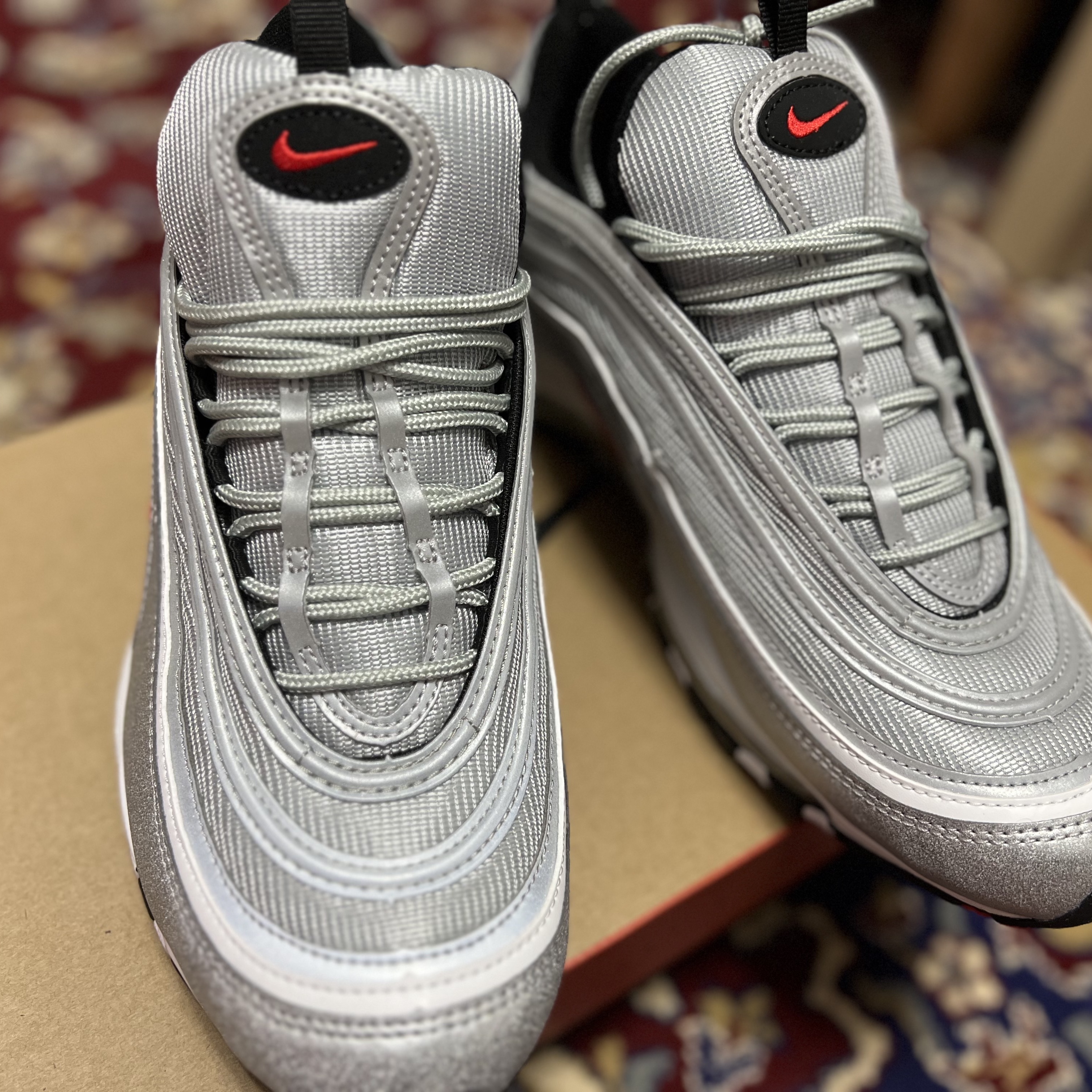 Nike Air Max 97 OG Silver Bullet 2022 착용 스타일