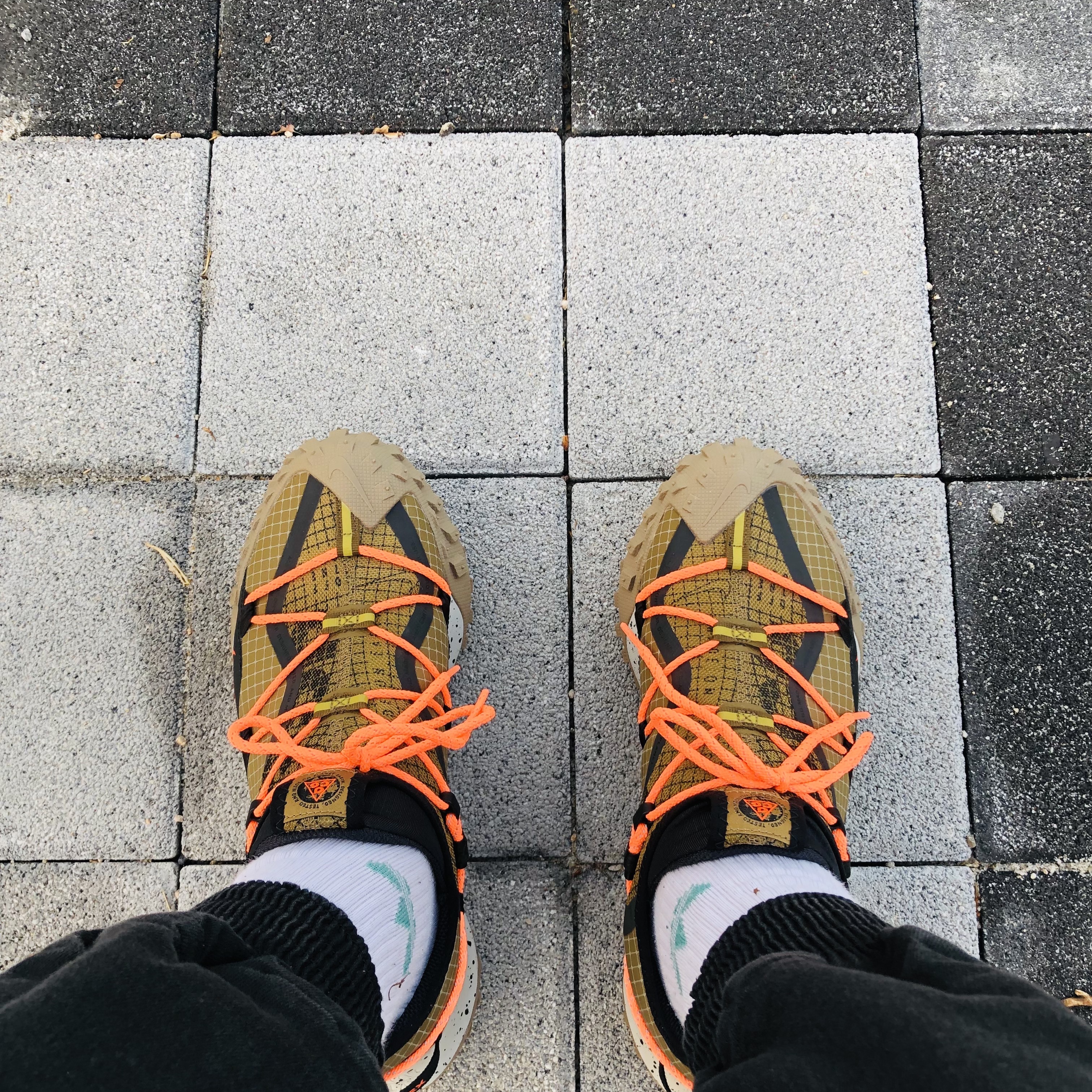 Nike ACG Mountain Fly Low Gore-Tex SE Hazel Rush 착용 스타일 - 1