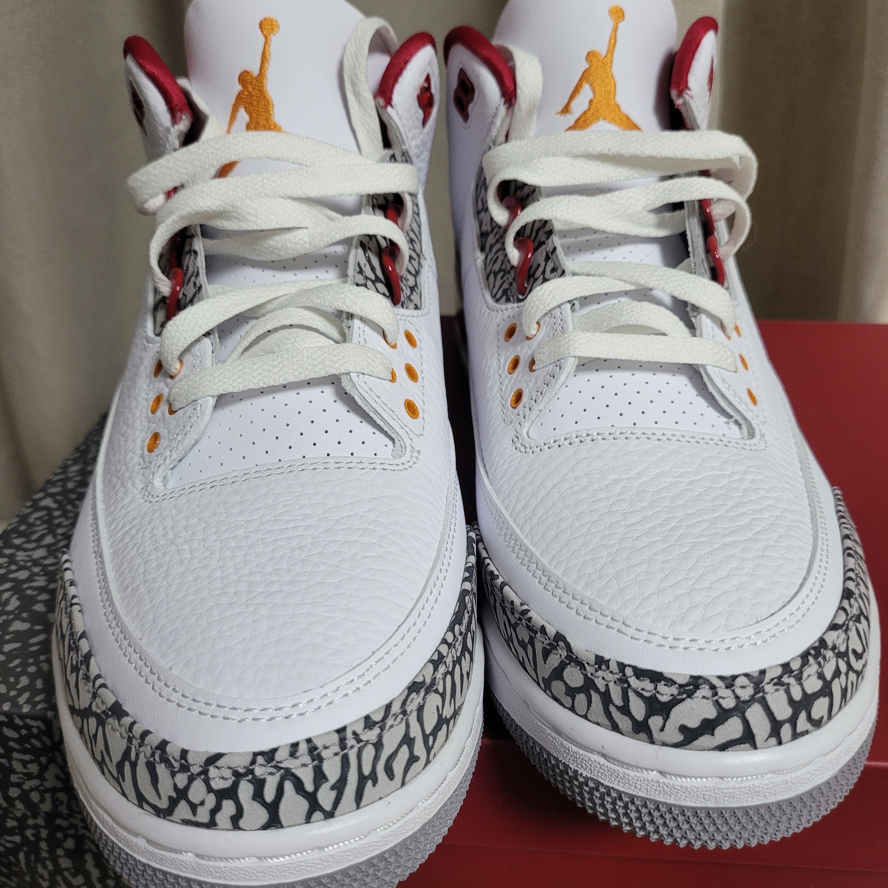 Jordan 3 Retro Cardinal Red 착용 스타일 - 2
