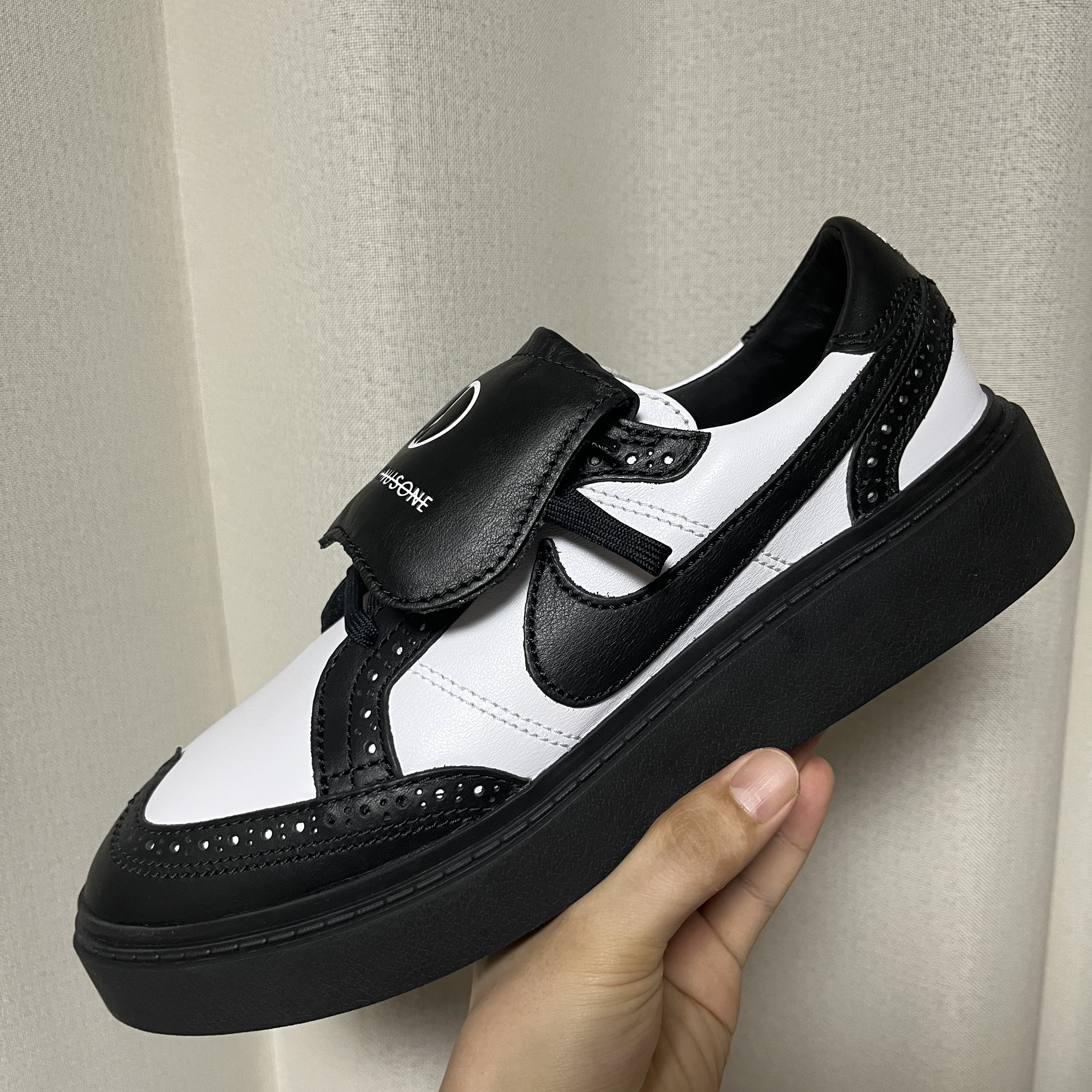 Nike x Peaceminusone Kwondo1 Black and White, Nike x Peaceminusone Kwondo1 White 착용 스타일 - 2