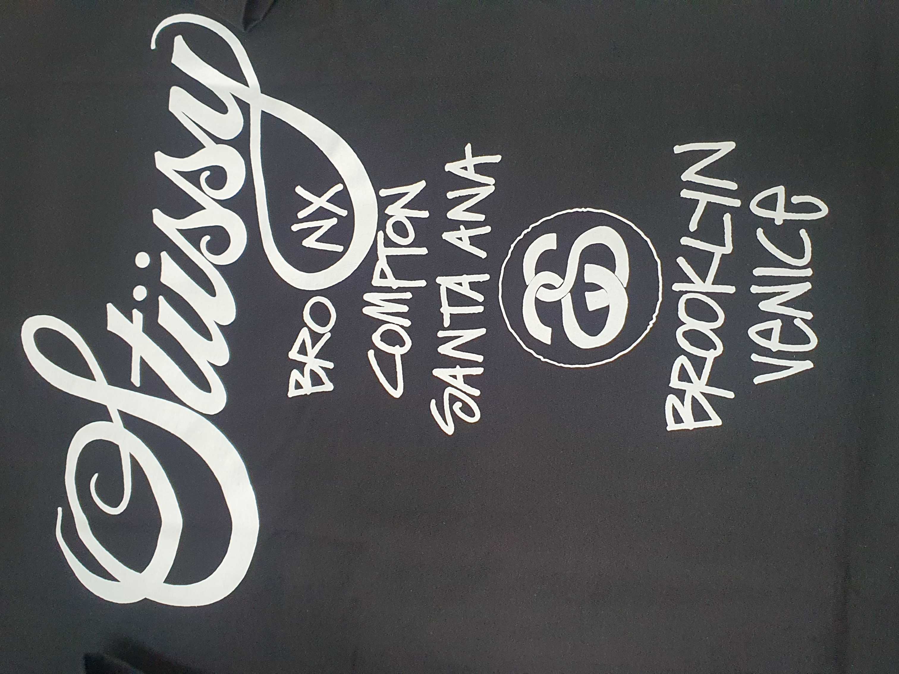 Stussy World Tour T-Shirt Black 착용 스타일 - 2