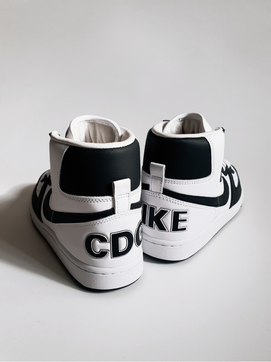 Nike x Comme des Garcons Homme Plus Terminator High Black 착용 스타일 - 1