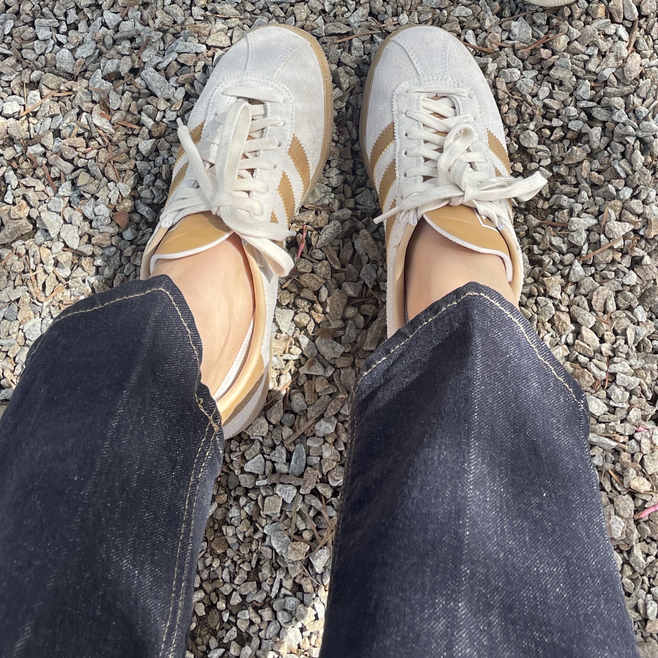 Adidas City Series Munchen Cream White Mesa 착용 스타일