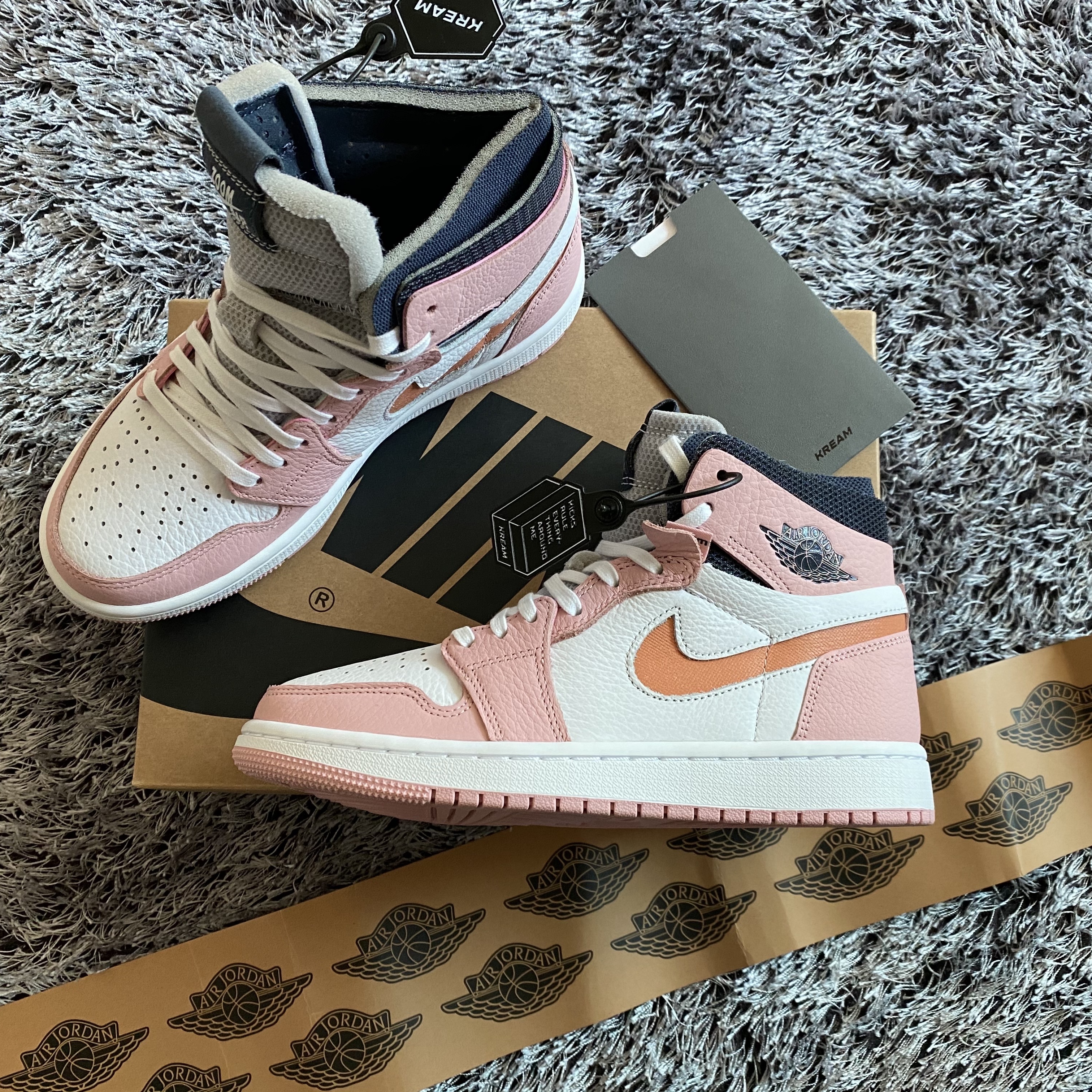 (W) Jordan 1 Zoom Air CMFT Pink Glaze 착용 스타일