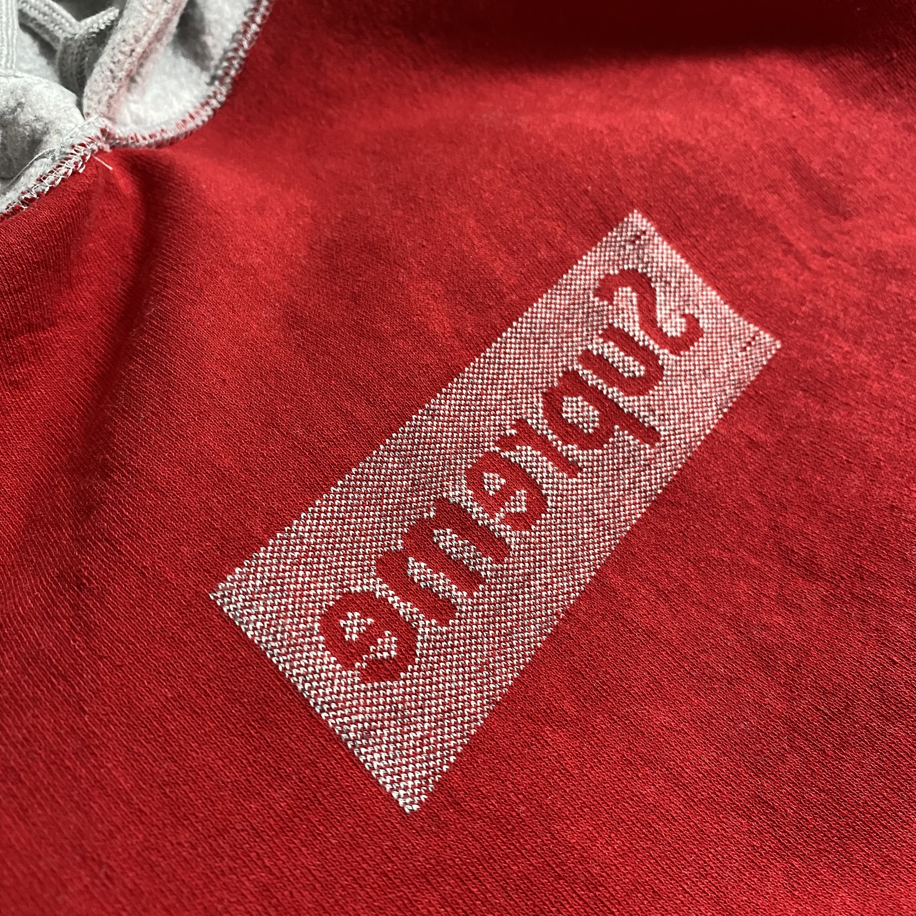 Supreme Inside Out Box Logo Hooded Sweatshirt Heather Grey - 23SS 착용 스타일 - 4