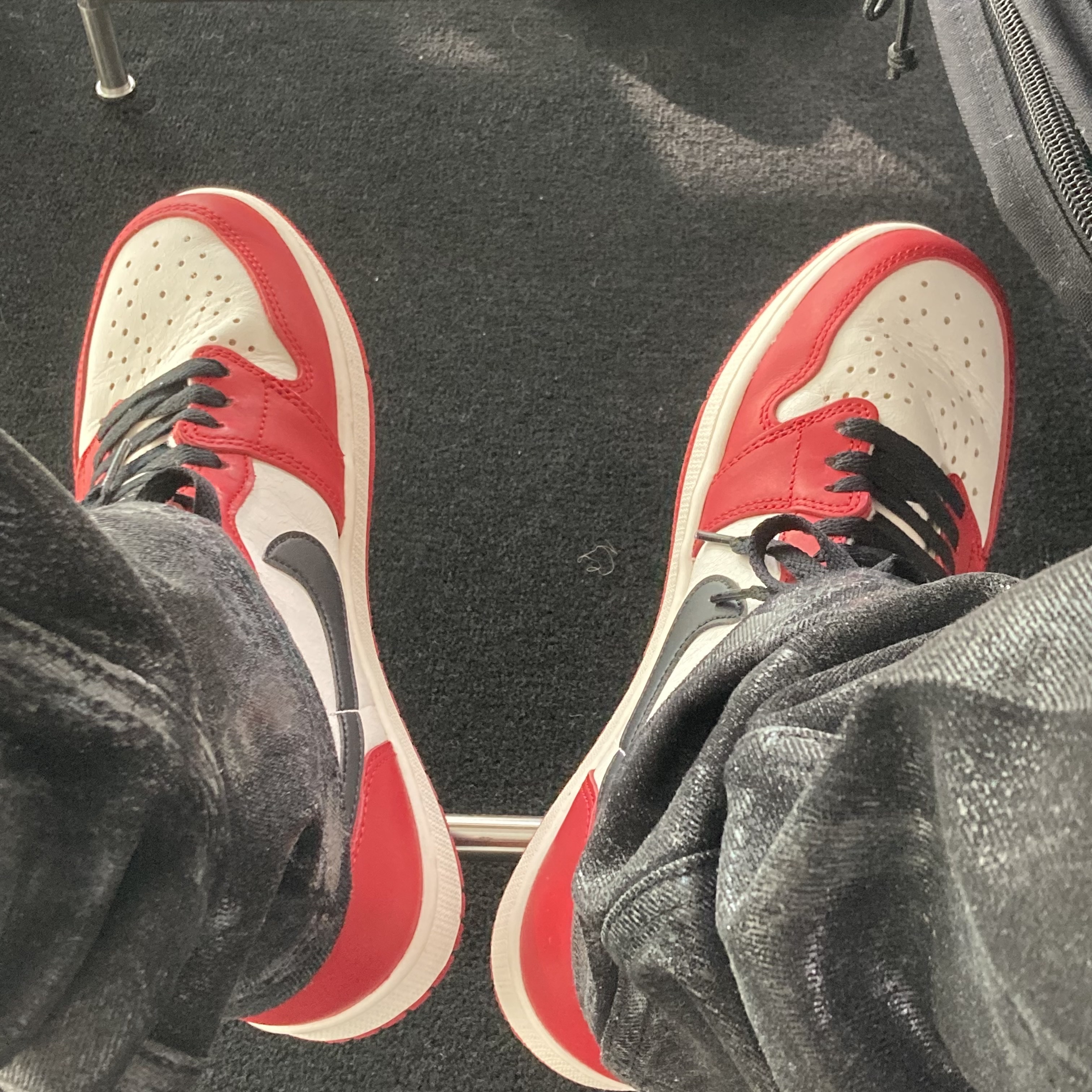 Jordan 1 Retro High OG Chicago 2022, Undermycar Goldentouch Damage Wahsed Hood Skully - 23SS 착용 스타일 - 2