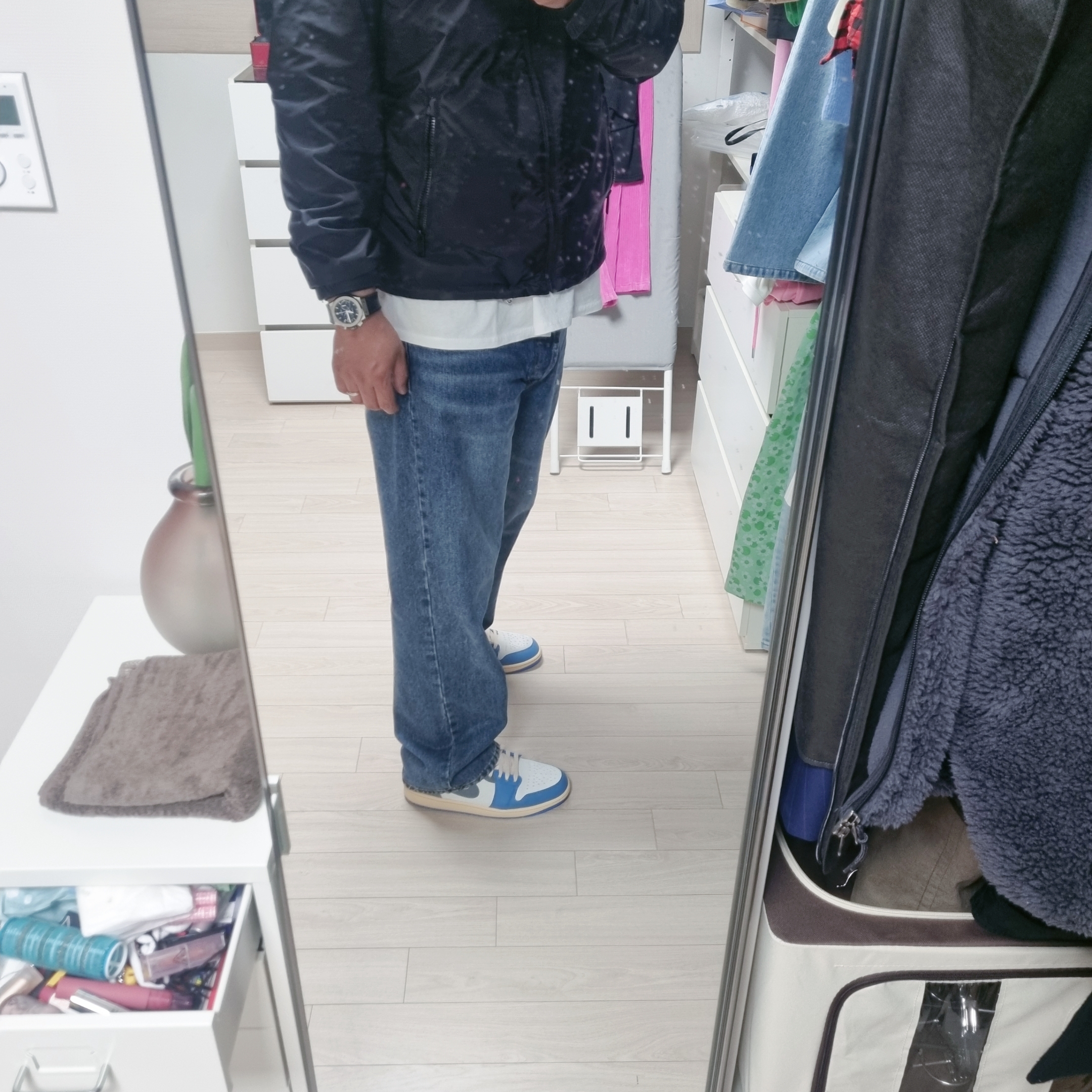 Jordan 1 Low SE Tokyo 96 착용 스타일