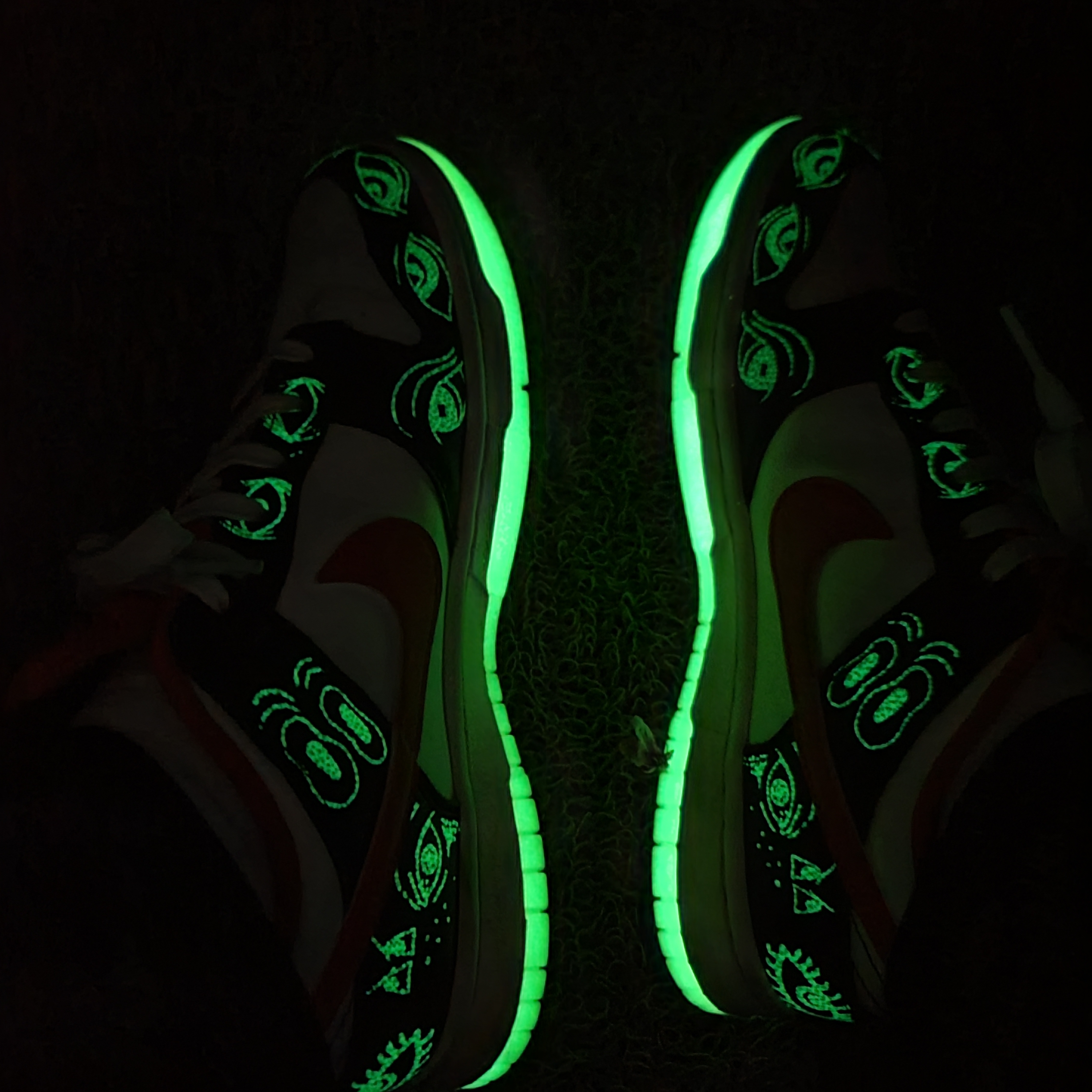 Nike Dunk Low Retro PRM Halloween 착용 스타일