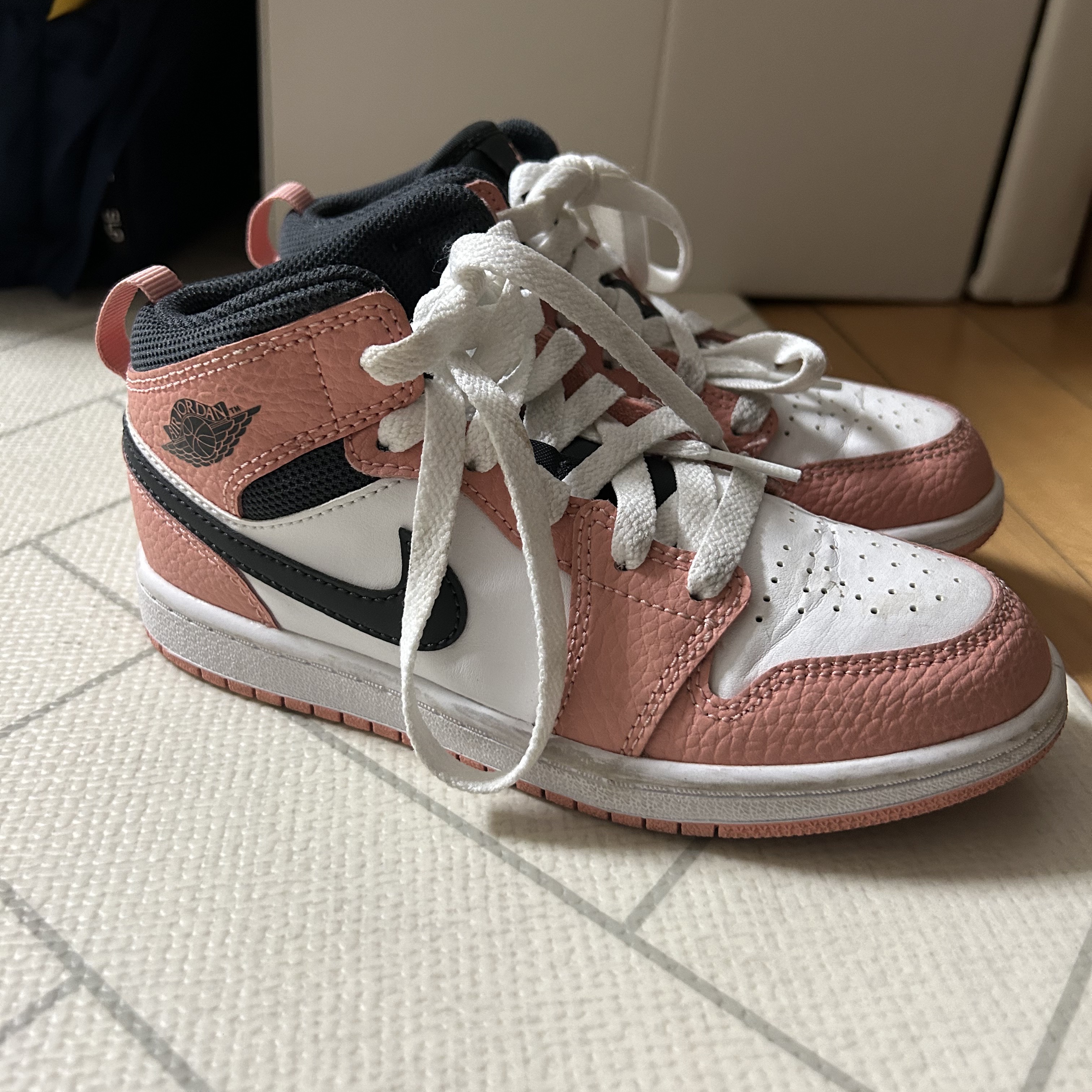 (PS) Jordan 1 Mid Pink Quartz 착용 스타일