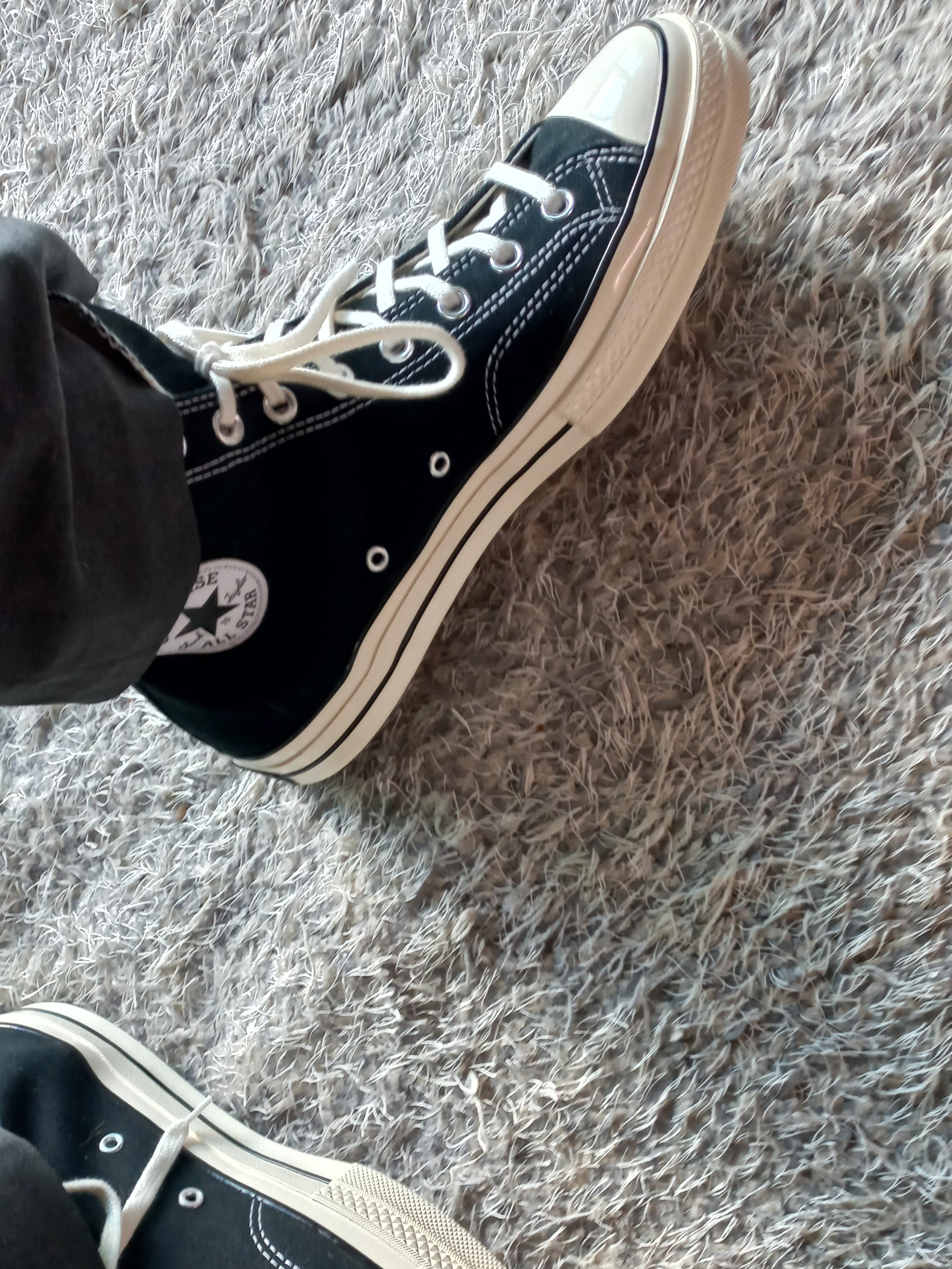Converse Chuck 70 Hi Black 착용 스타일