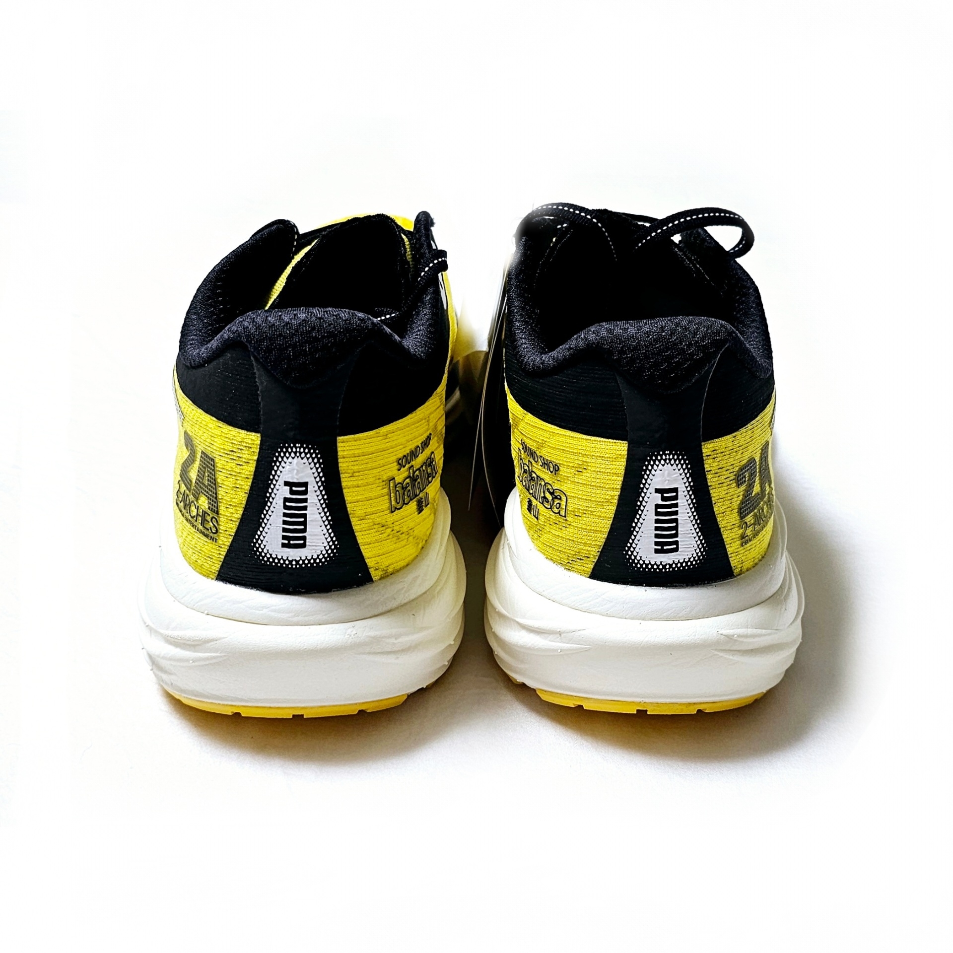 Puma x Balansa Deviate Nitro 2 Freesia Black 착용 스타일 - 4