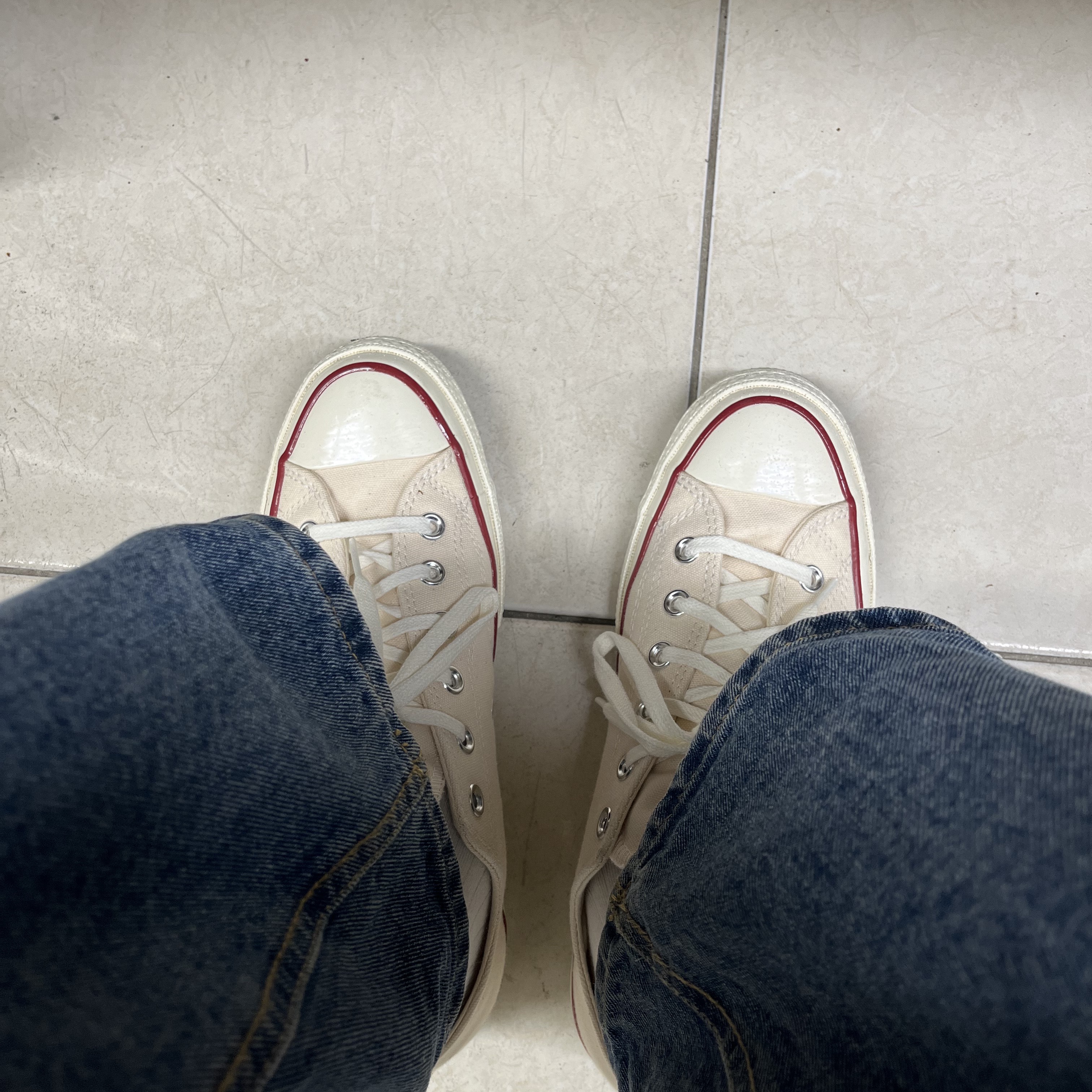 Converse Chuck 70 Ox Parchment 착용 스타일