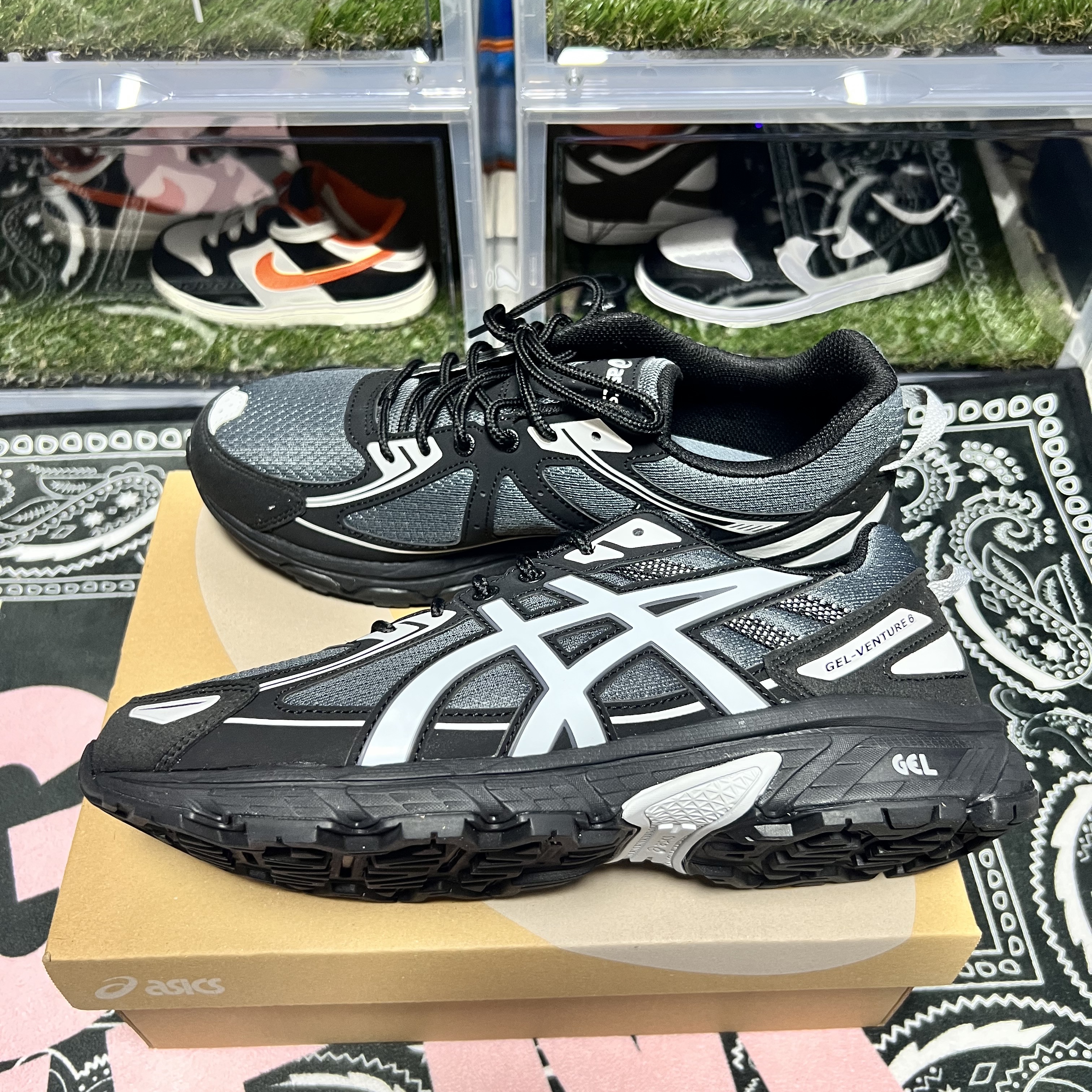 Asics Gel-Venture 6 Carrier Grey 착용 스타일 - 2