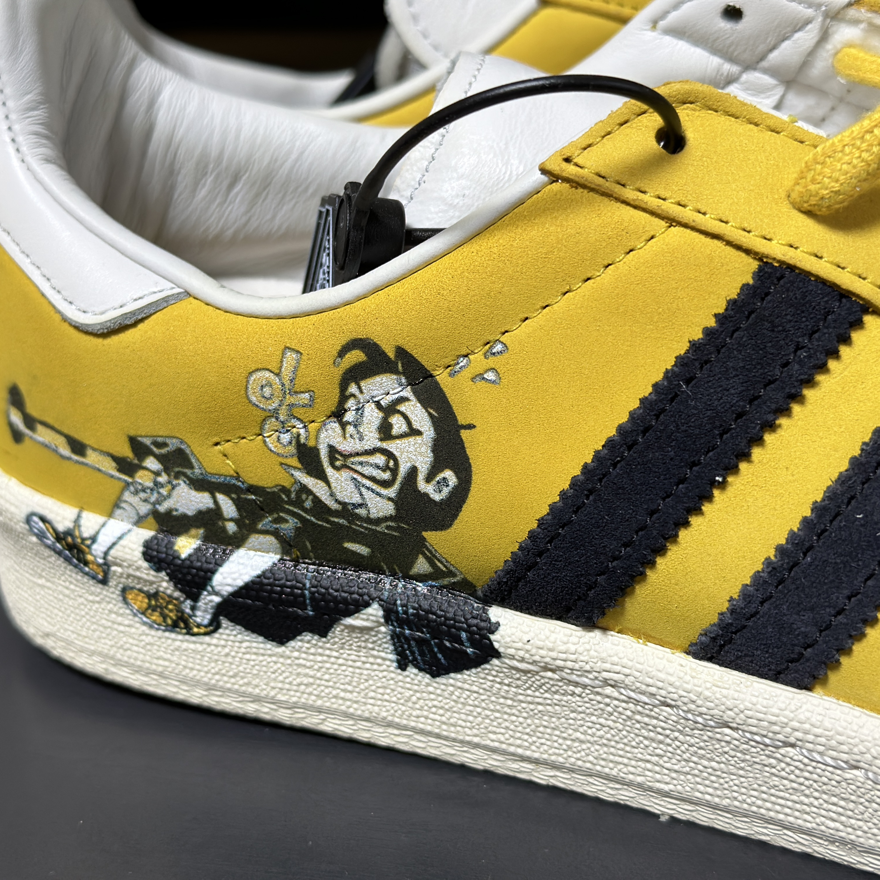 Adidas x Kasina x Kim Jung Gi Campus Hazy Yellow 착용 스타일 - 3