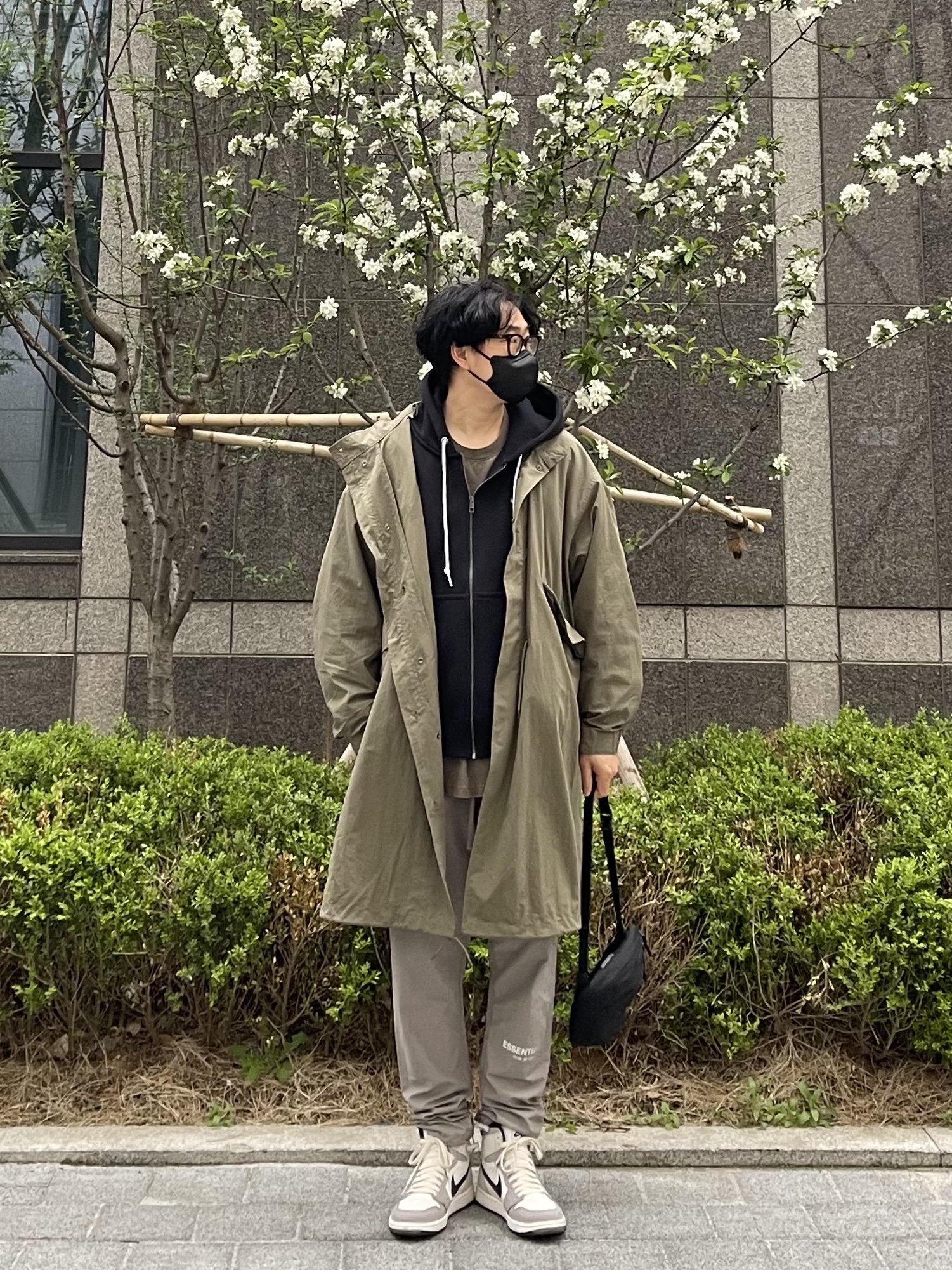Freak's Store M-65 Mods Coat Liner Set Olive, Nike NRG Solo Swoosh Full Zip Hoodie Black - Asia 착용 스타일
