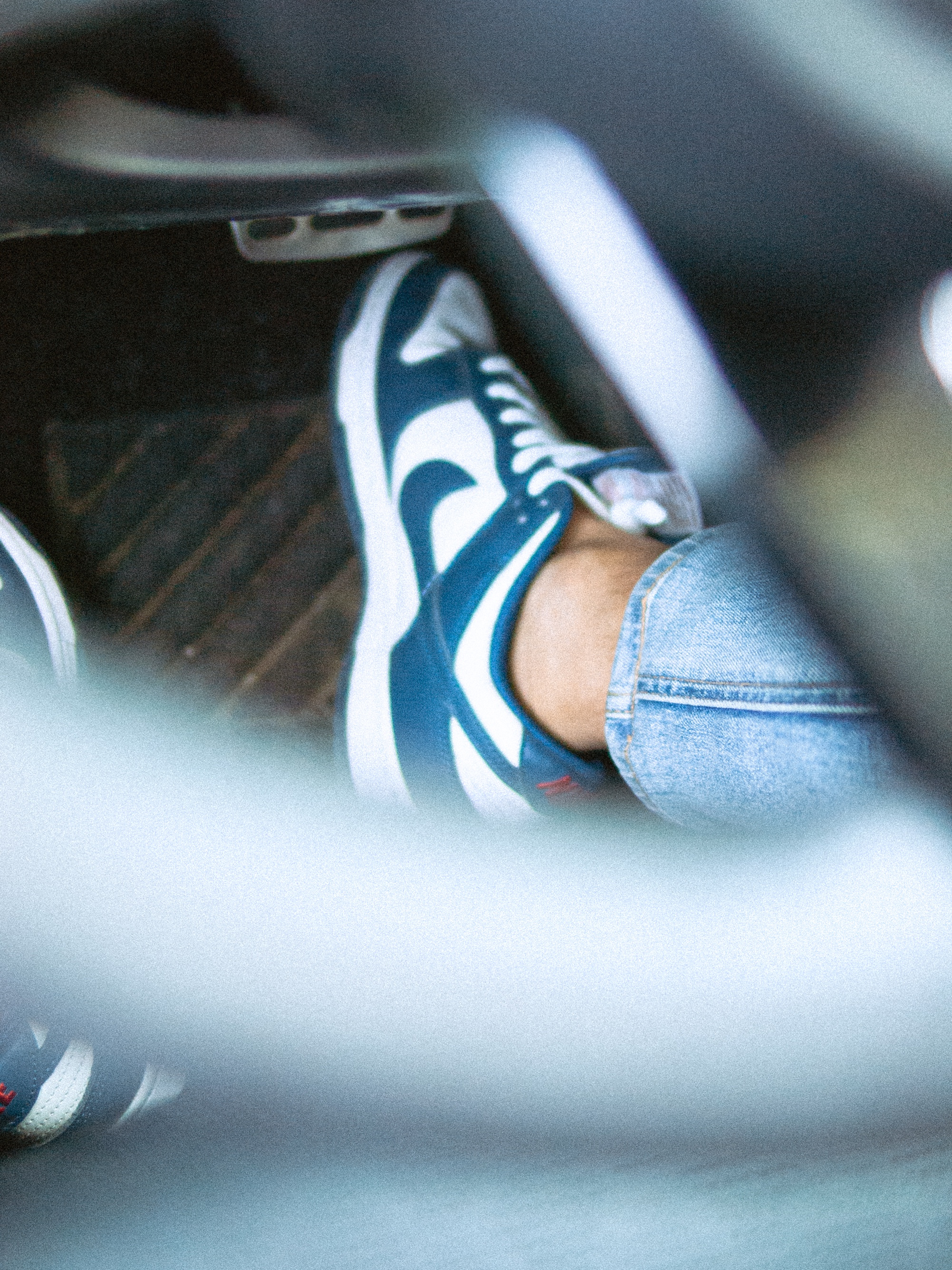 Nike Dunk Low Retro Valerian Blue 착용 스타일 - 5