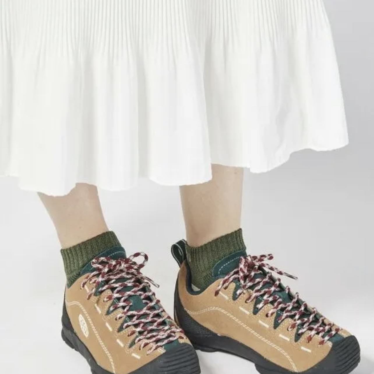 Keen Jasper Sneakers Toasted Coconut 착용 스타일 - 2