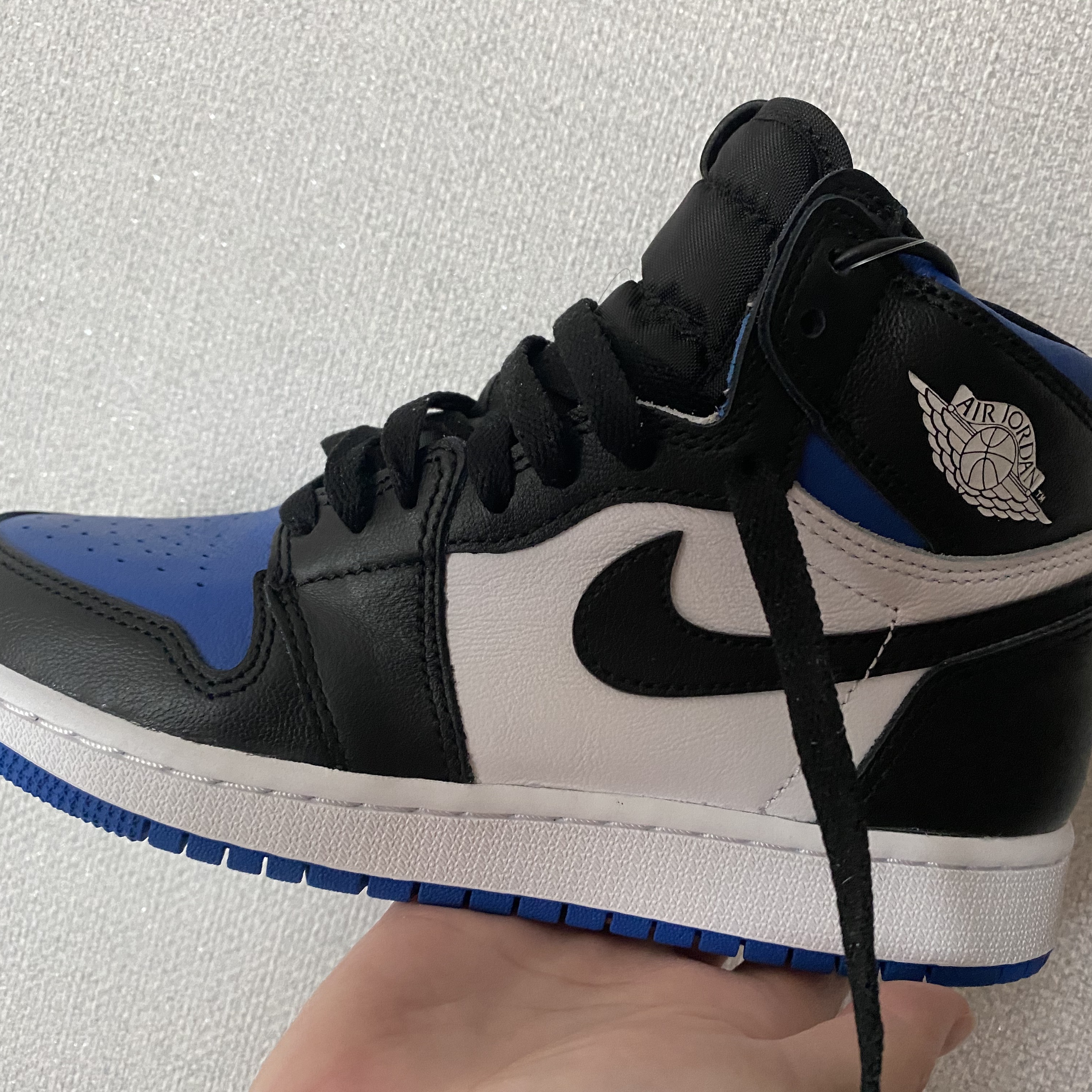 (GS) Jordan 1 Retro High OG Royal Toe 착용 스타일