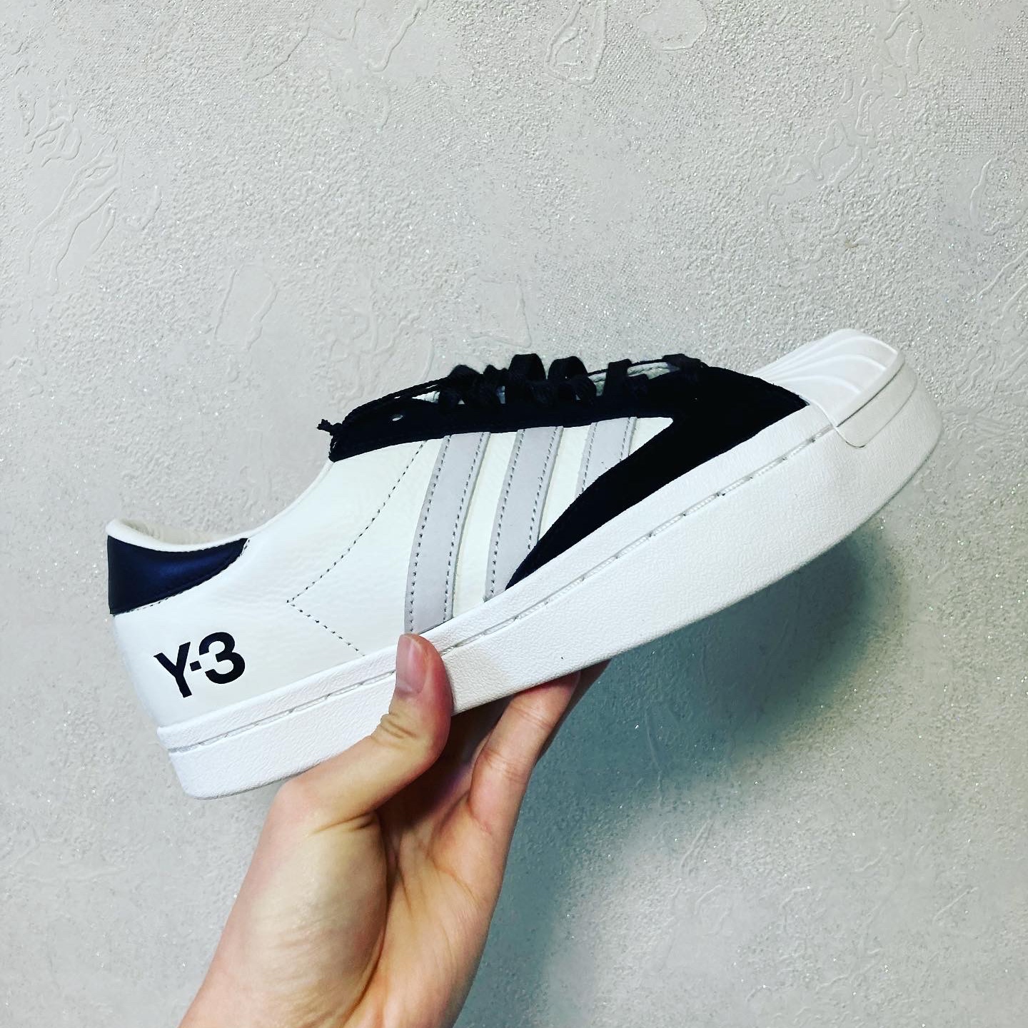 Y-3 Yohji Star White 착용 스타일