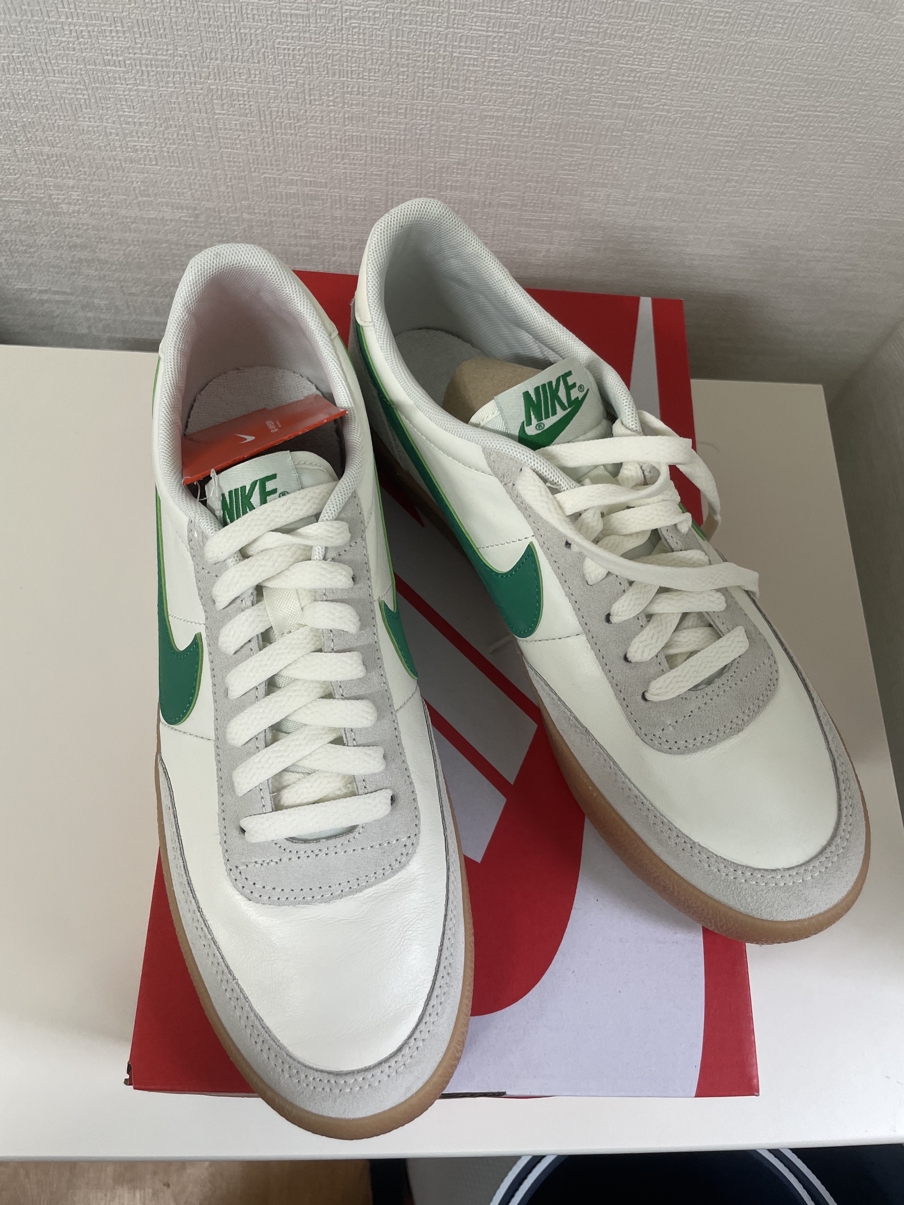 Nike x J.Crew Killshot 2 Lucid Green 착용 스타일 - 3