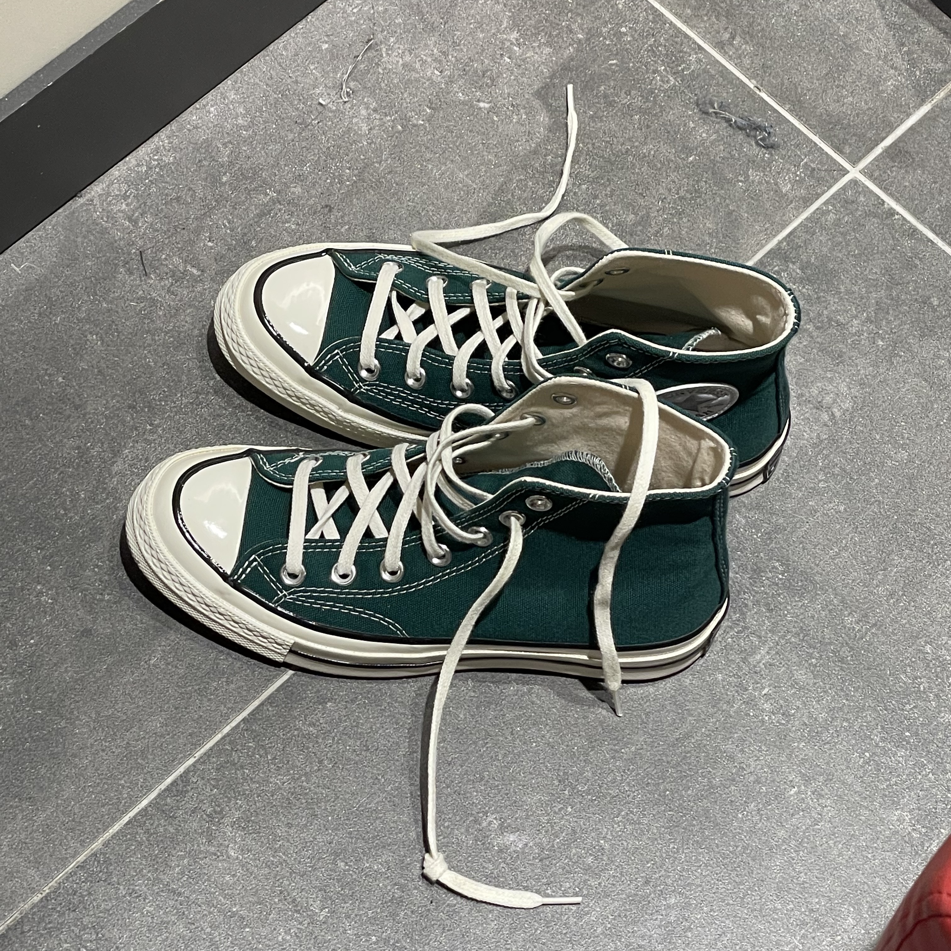 Converse Chuck 70 High Midnight Clover 착용 스타일 - 2
