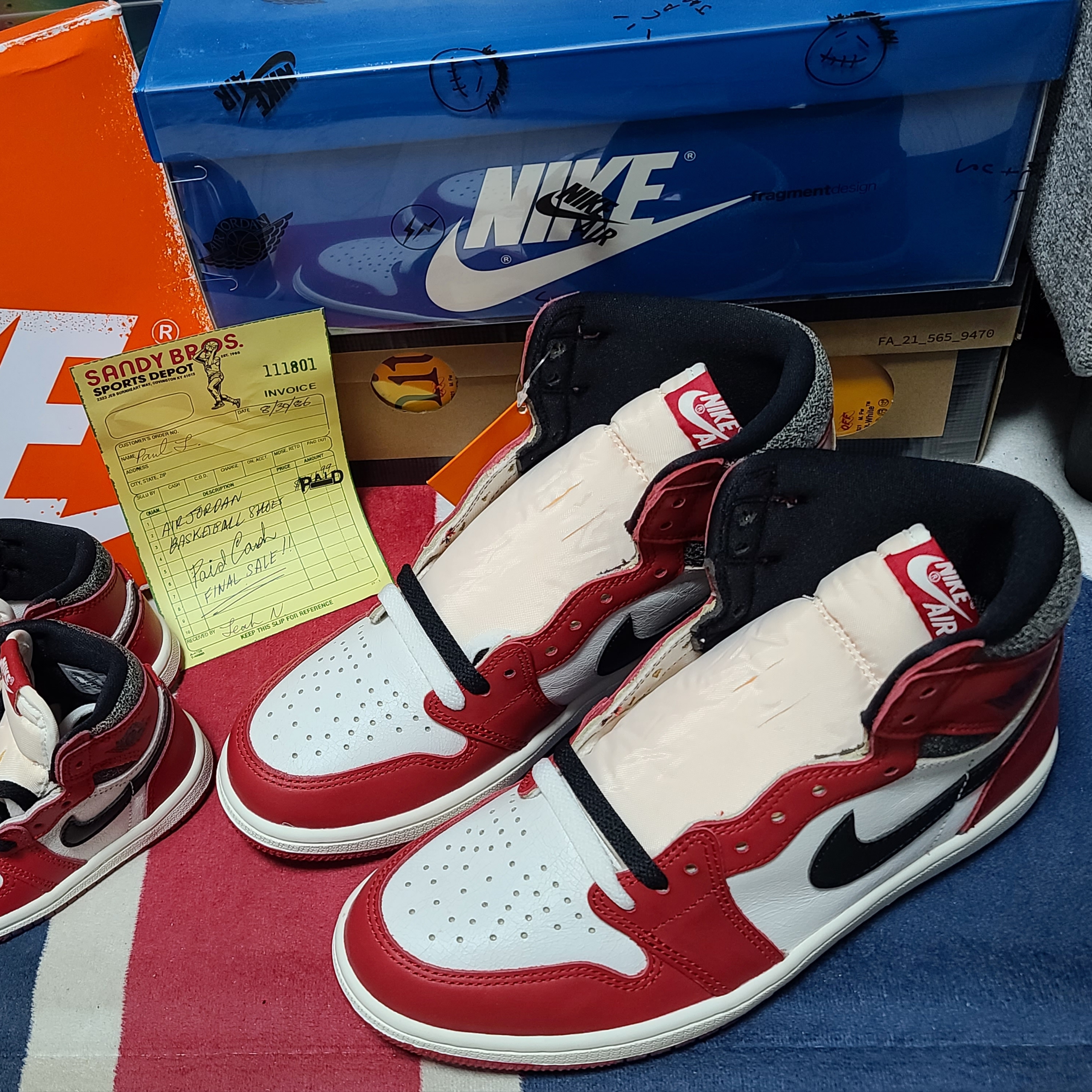 Jordan 1 Retro High OG Chicago 2022 착용 스타일 - 2