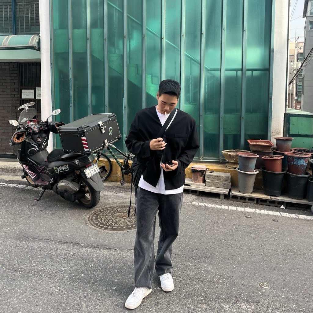 Nike Air Force 1 '07 Low White 착용 스타일