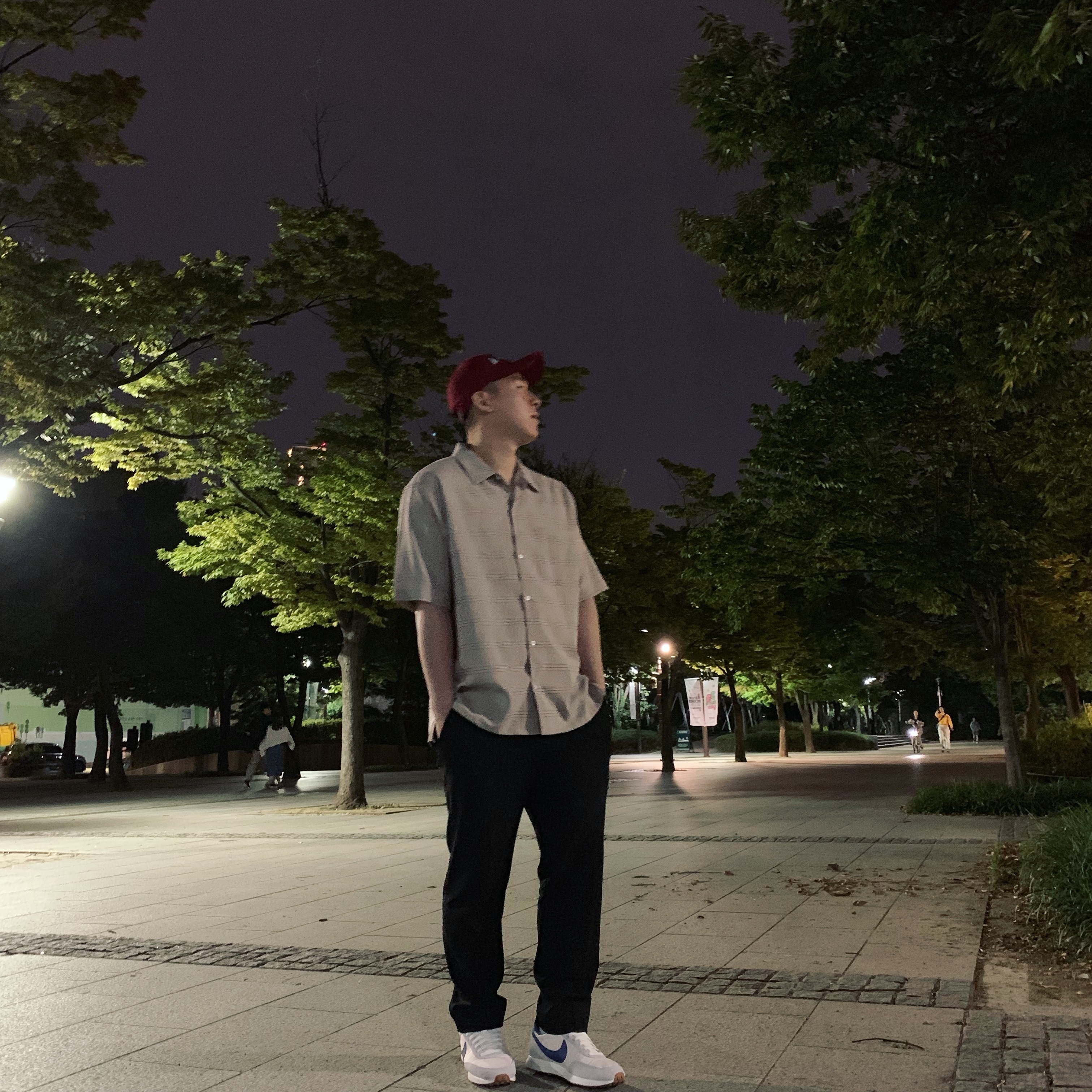 Nike Air Tailwind 79 Mystic Navy 착용 스타일 - 1