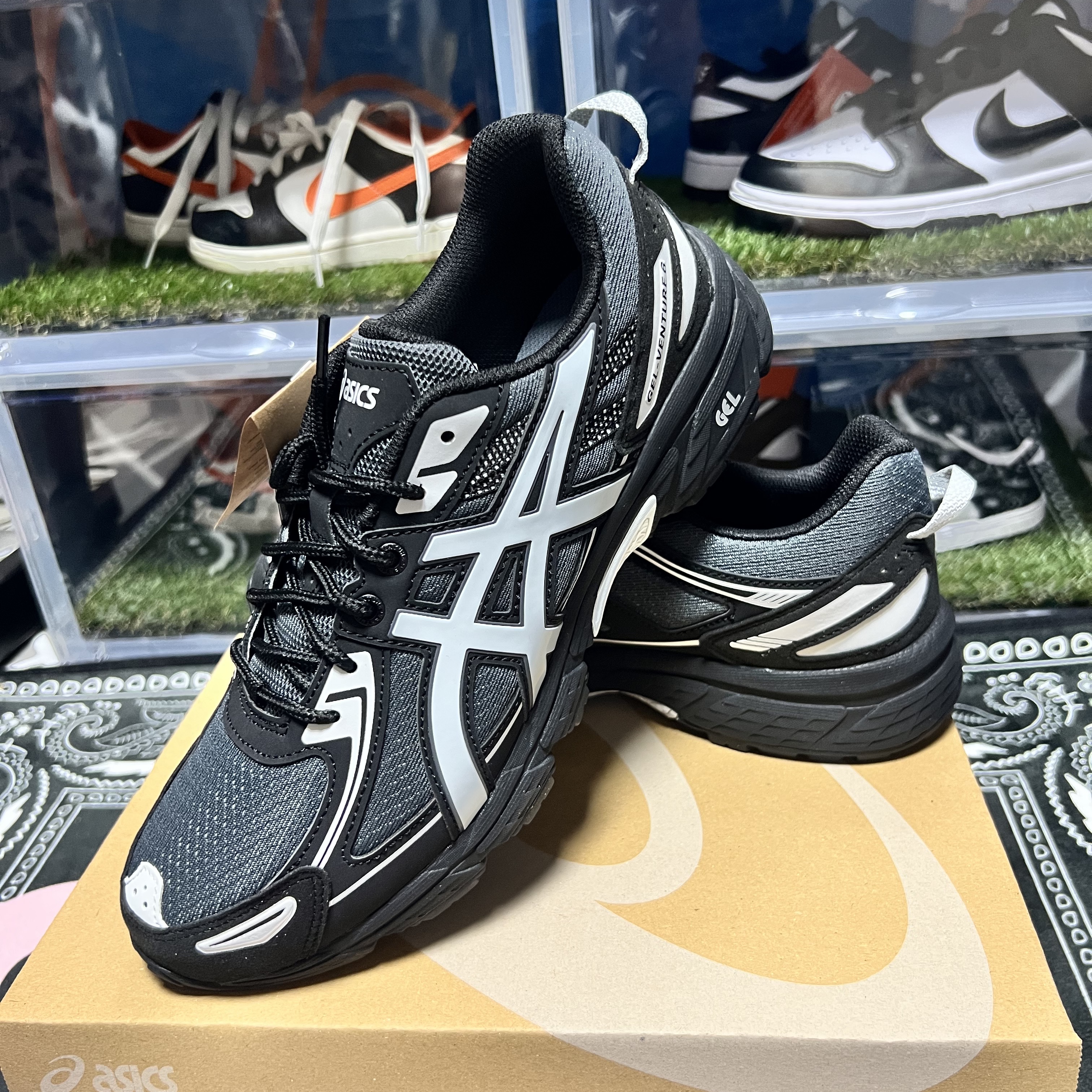 Asics Gel-Venture 6 Carrier Grey 착용 스타일 - 3