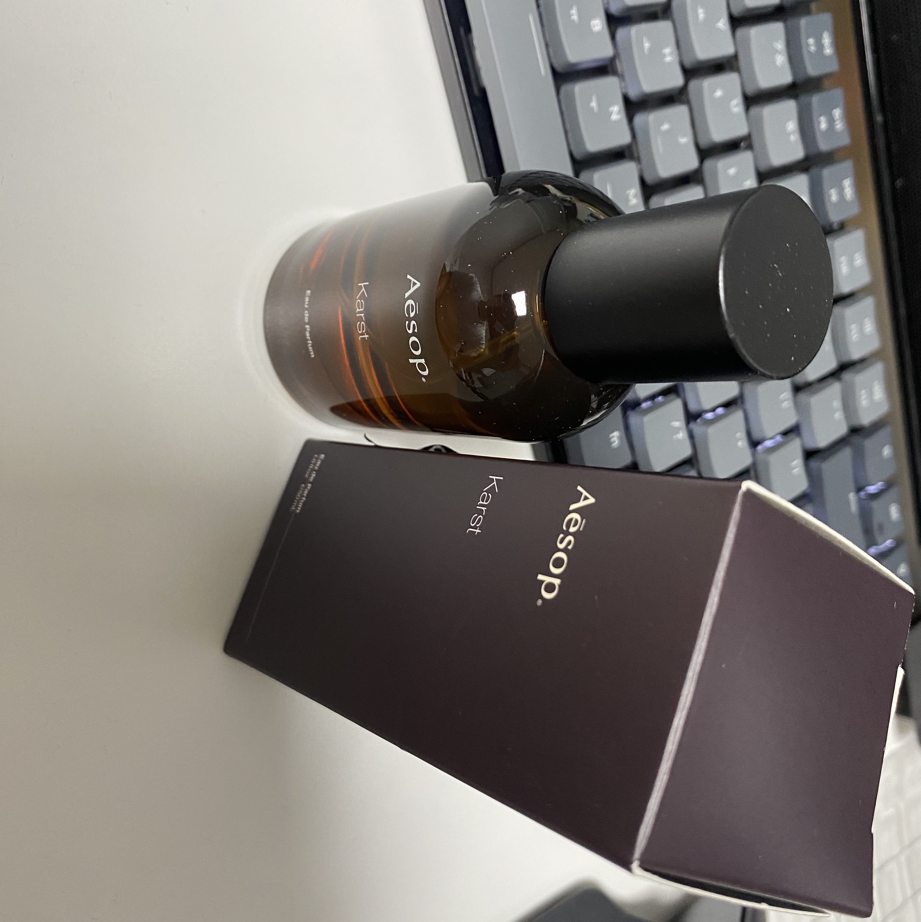 Aesop Karst Eau De Parfum 50ml 착용 스타일