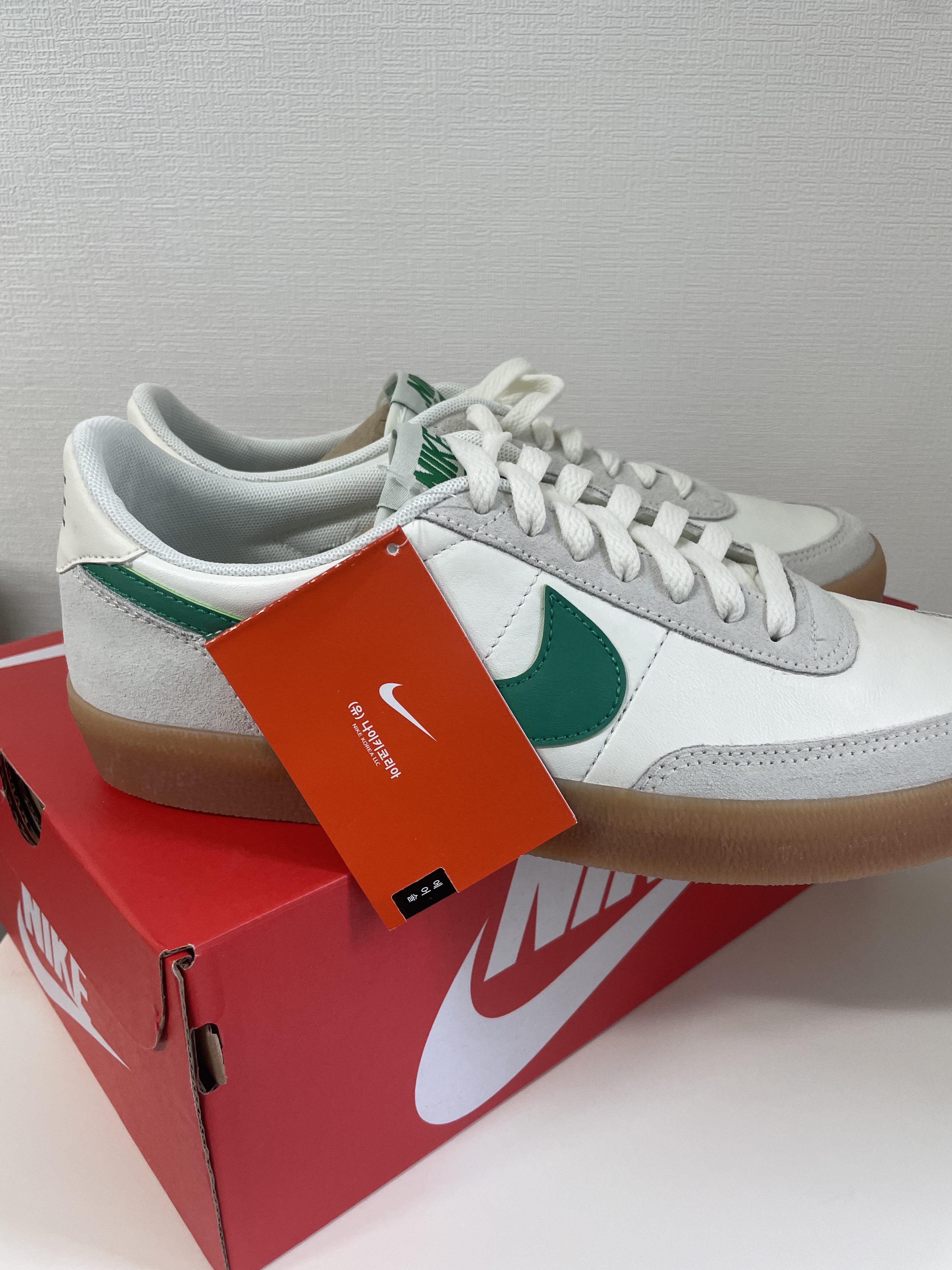 Nike x J.Crew Killshot 2 Lucid Green 착용 스타일 - 5