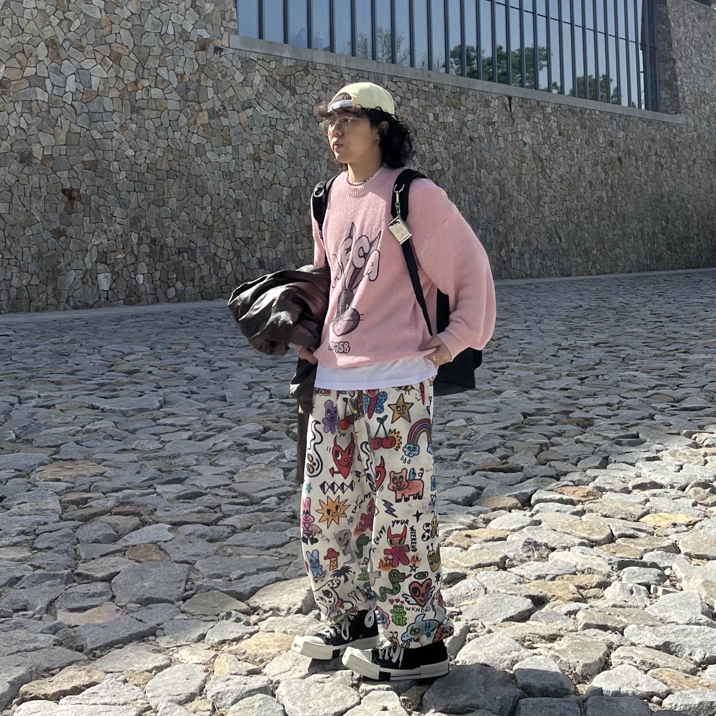 Converse x Drkshdw Turbodrk Chuck 70 Hi Black 착용 스타일 - 1
