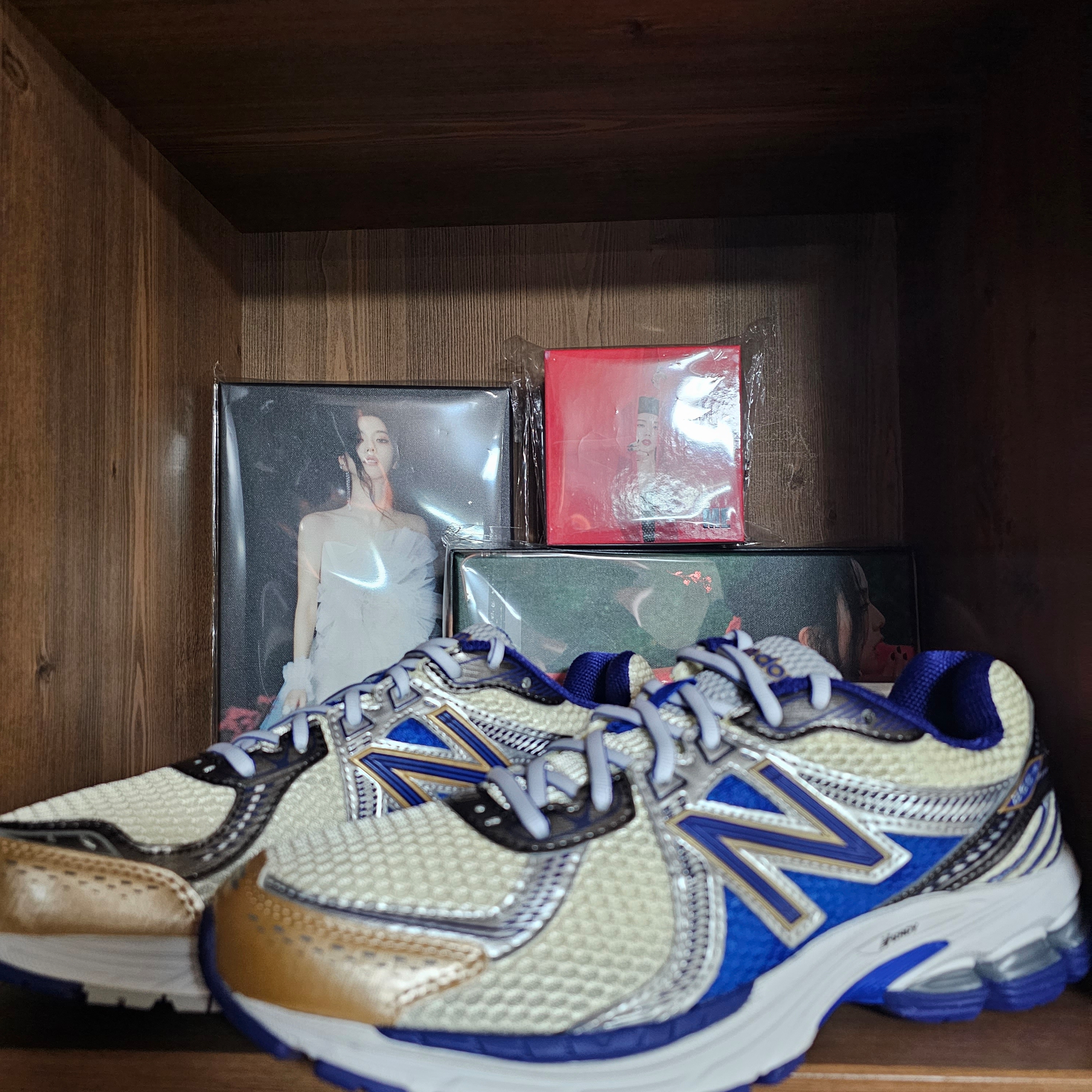 New Balance x Aime Leon Dore 860v2 Blue 착용 스타일 - 3