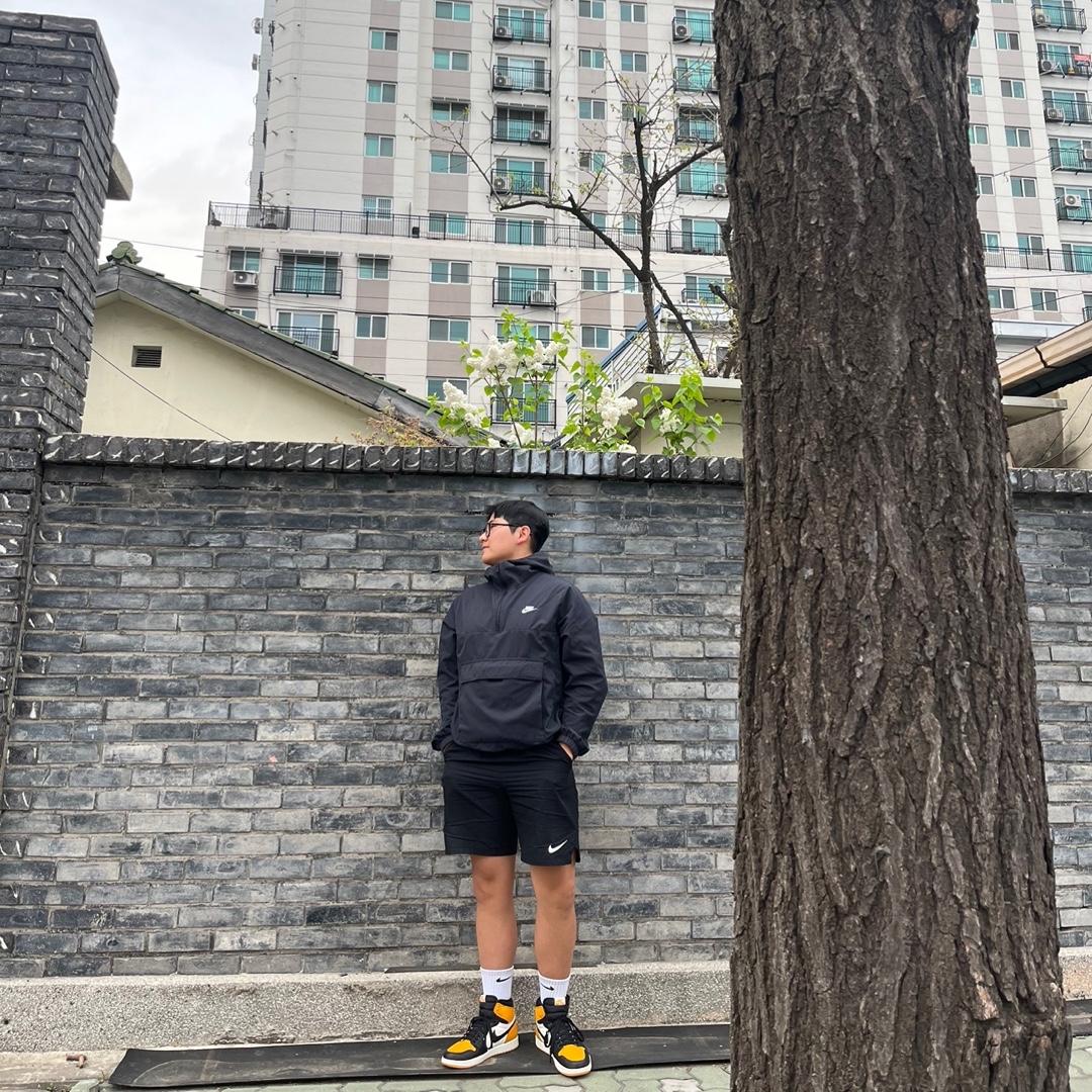 Jordan 1 Retro High OG Taxi 착용 스타일