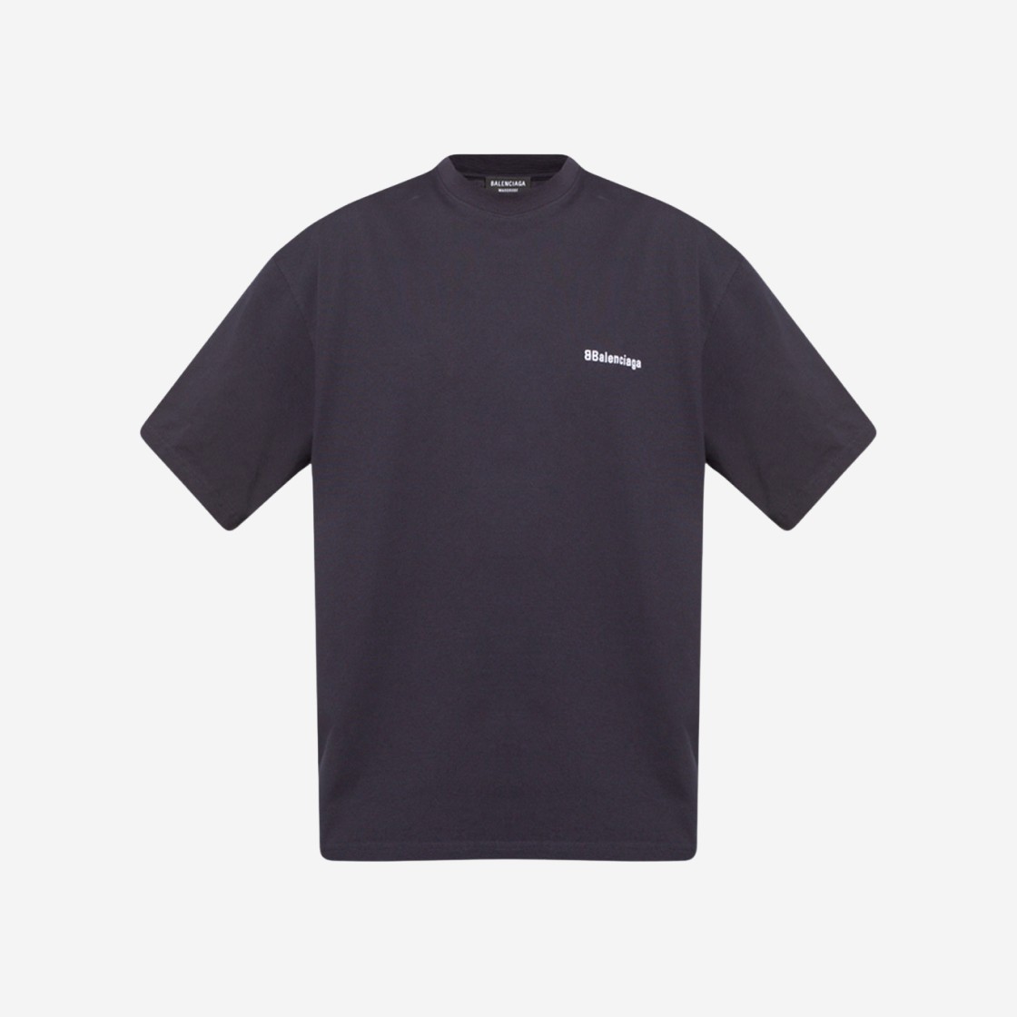 Balenciaga BB Logo T-Shirt Blue 상세 이미지 1