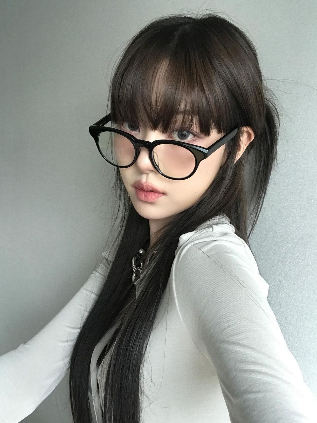 Sentiments No.257 Necklace Silver 착용 스타일 - 2