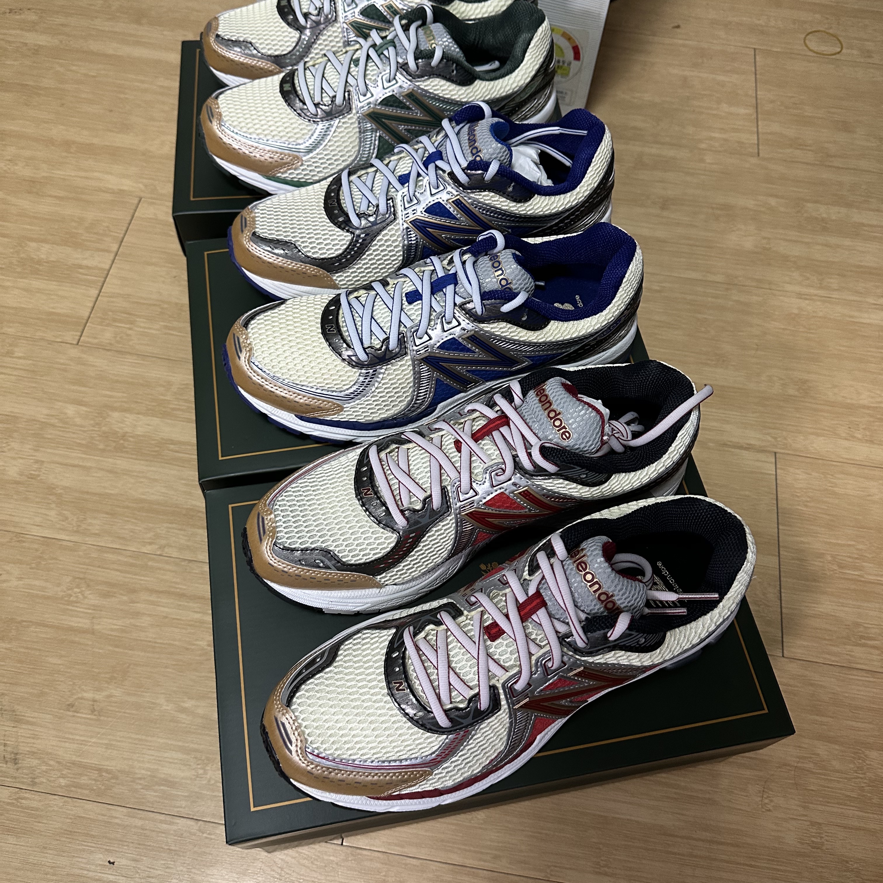 New Balance x Aime Leon Dore 860v2 Blue 착용 스타일