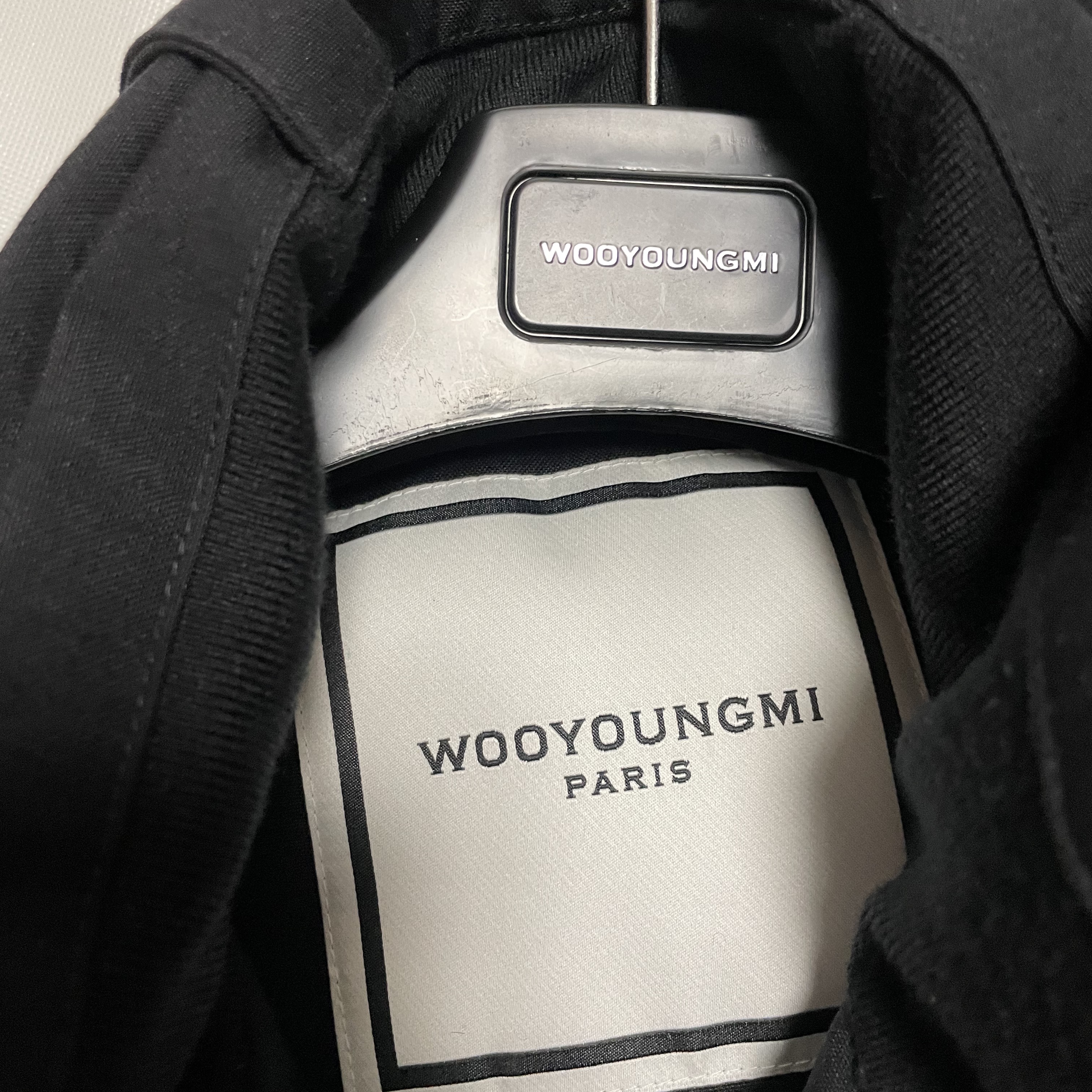 Wooyoungmi Cordura Goose Down Jumper Black - 22FW 착용 스타일 - 4