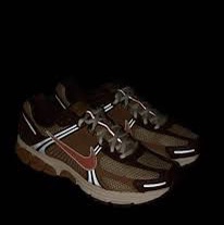 Nike Zoom Vomero 5 Wheat Grass and Cacao Wow 착용 스타일 - 2