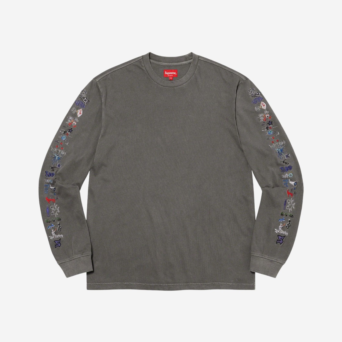 Supreme Aoi Icons L/S Top Black - 23SS 상세 이미지 1