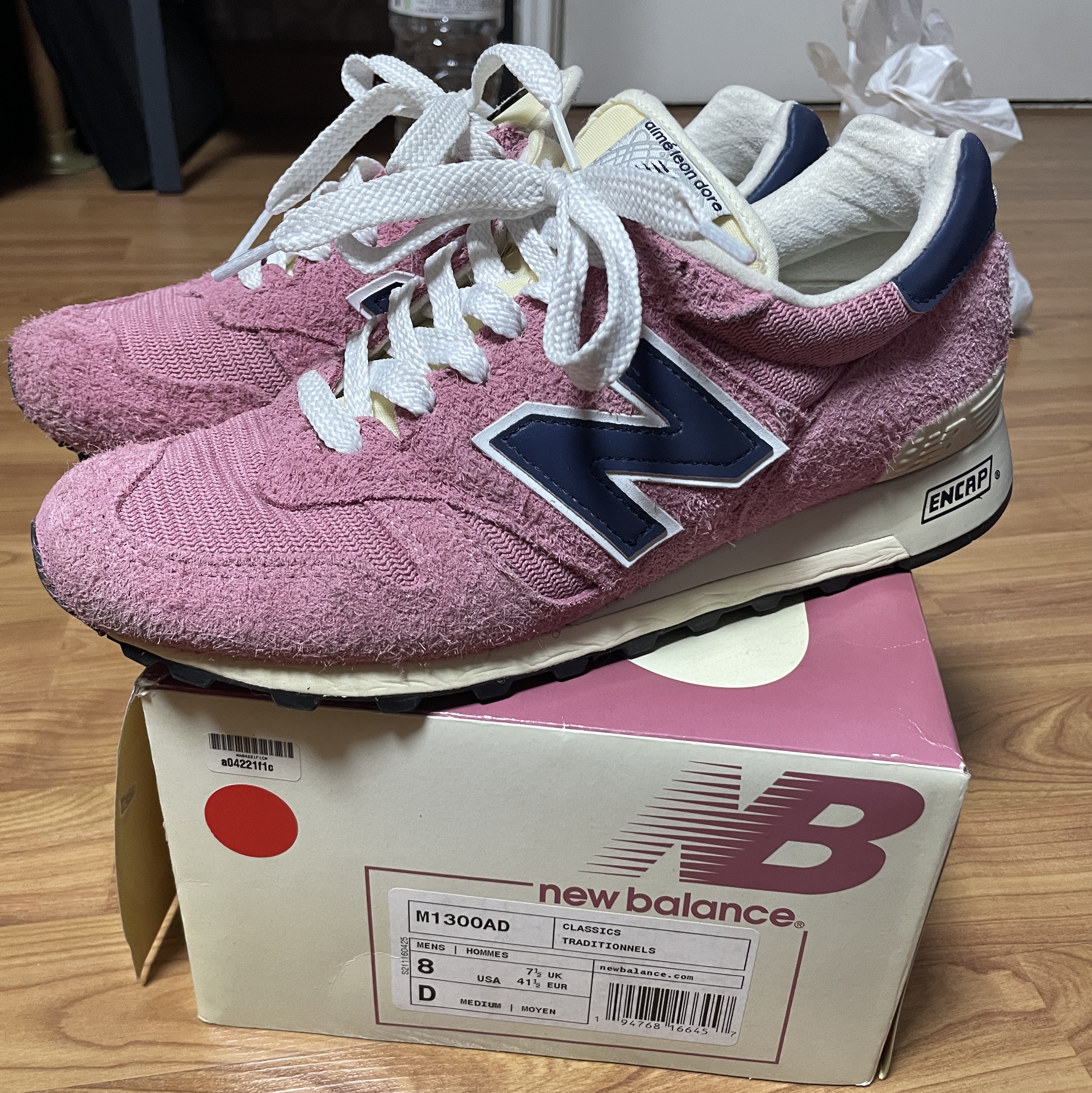 New Balance x Aime Leon Dore 1300 Dusty Pink 착용 스타일