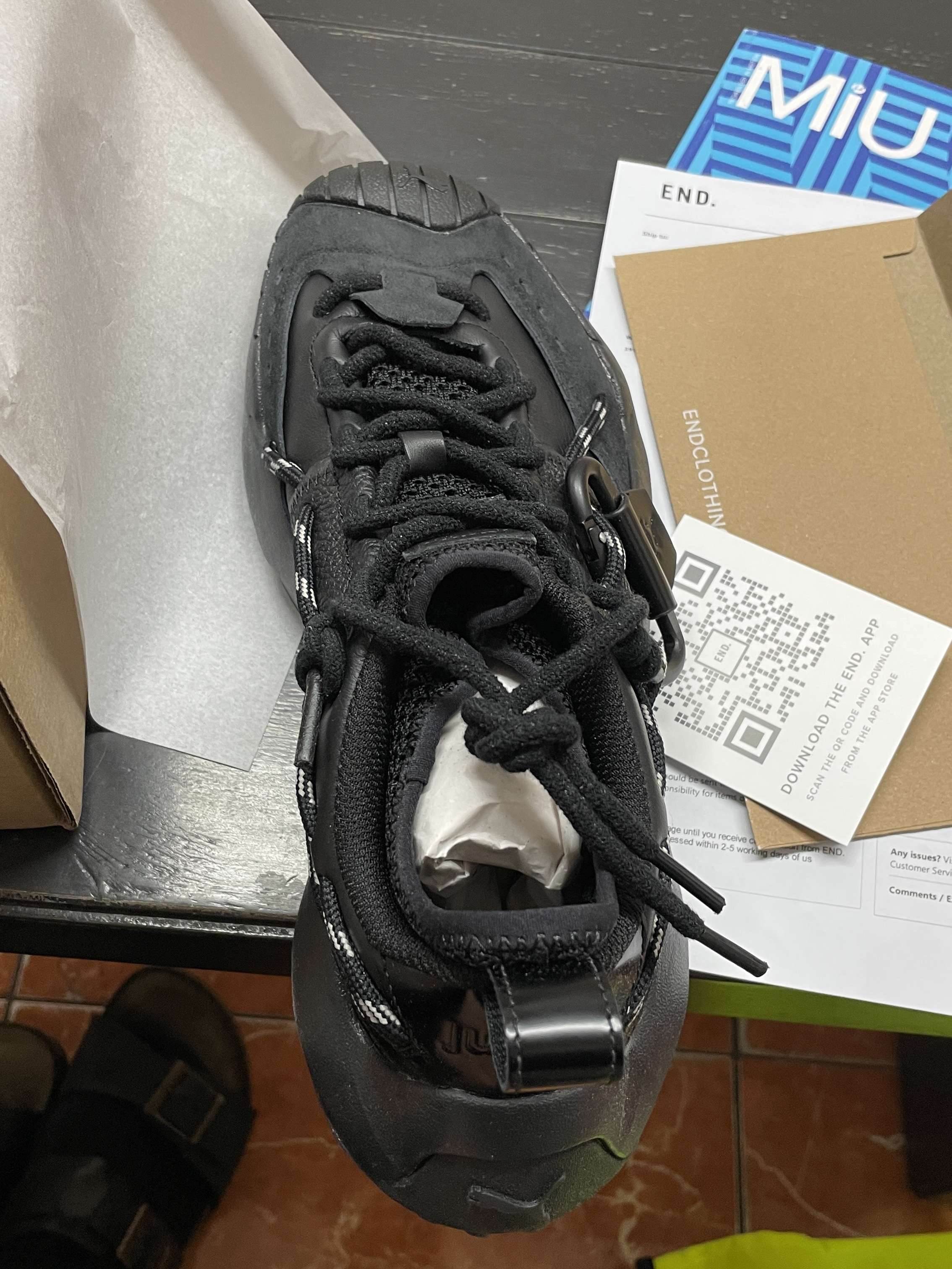Puma x Juun.J Plexus Black 착용 스타일 - 3