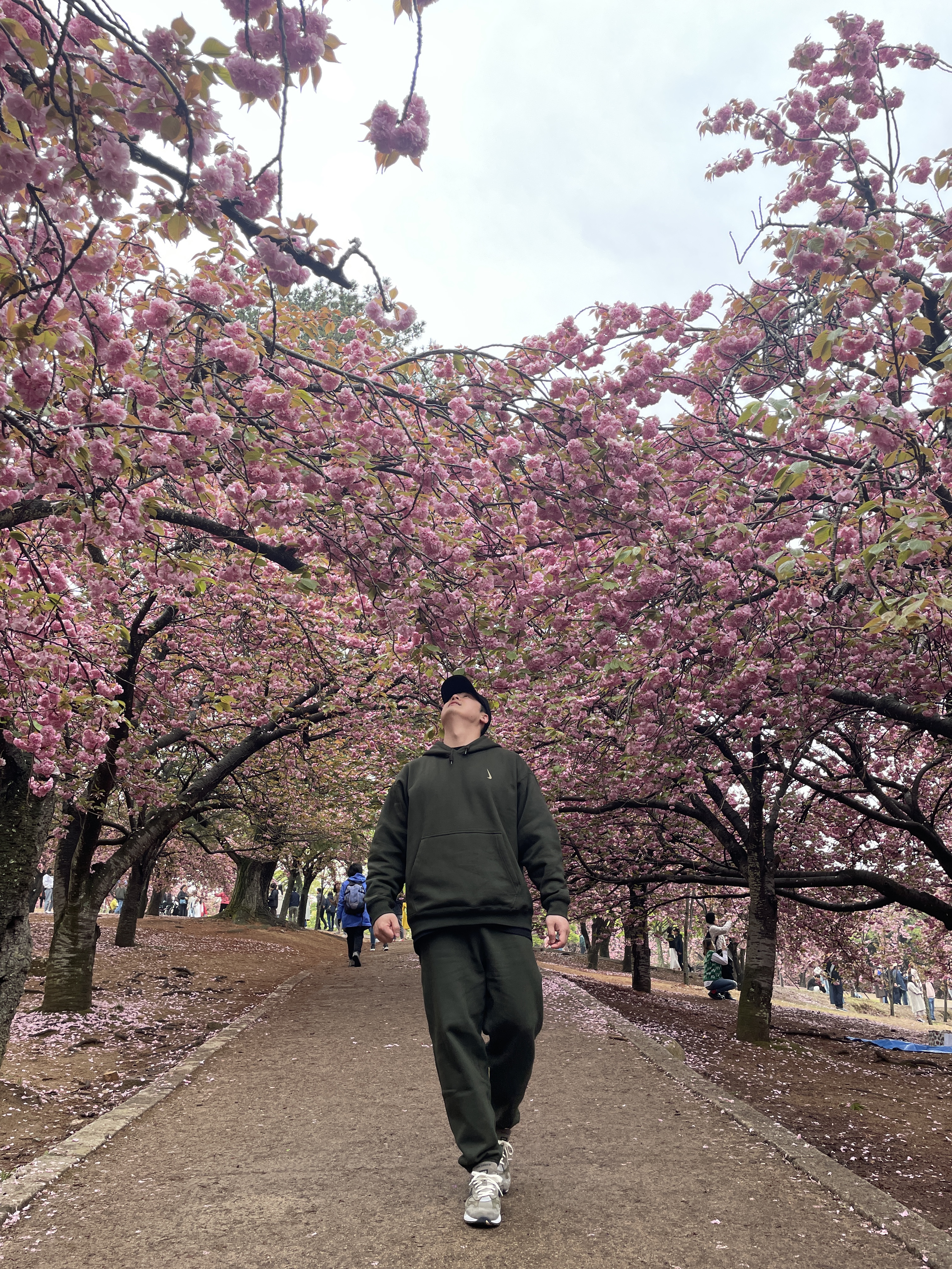 Nike x Billie Eilish NRG Fleece Hoodie Sequoia - US/EU, Nike x Billie Eilish NRG Fleece Pants Sequoia - Asia 착용 스타일