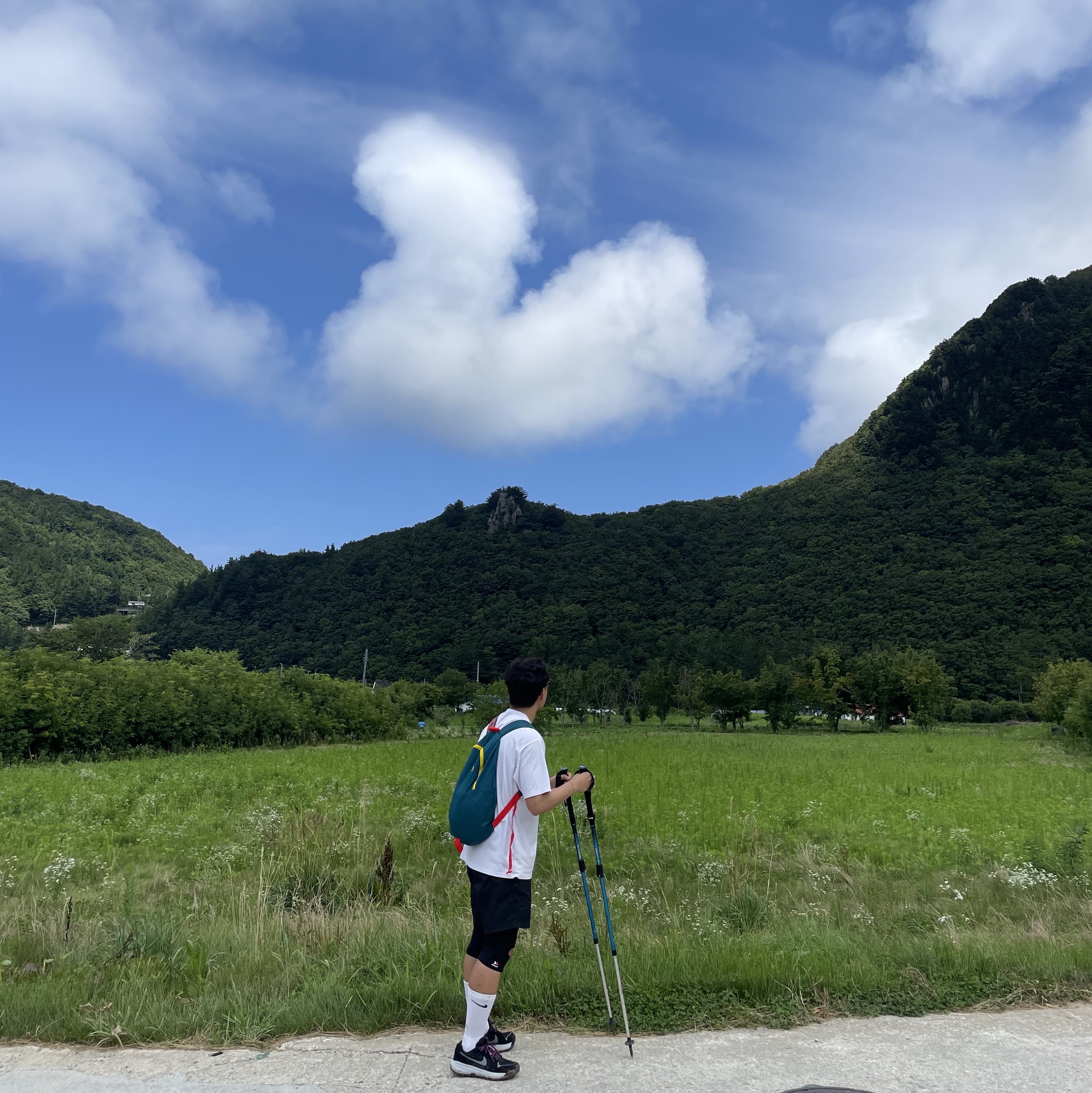 Nike NRG ACG Trail Shorts Black Anthracite - Asia, Nike ACG LBR T-Shirt Summit White - Asia 착용 스타일